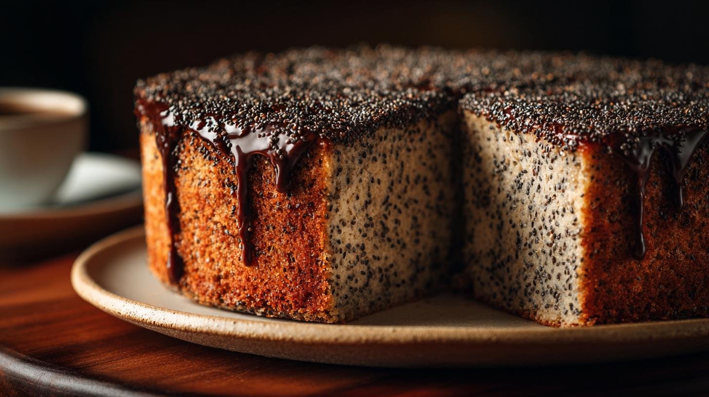 Makovec s čokoládou a rychlým řešením suchého těsta