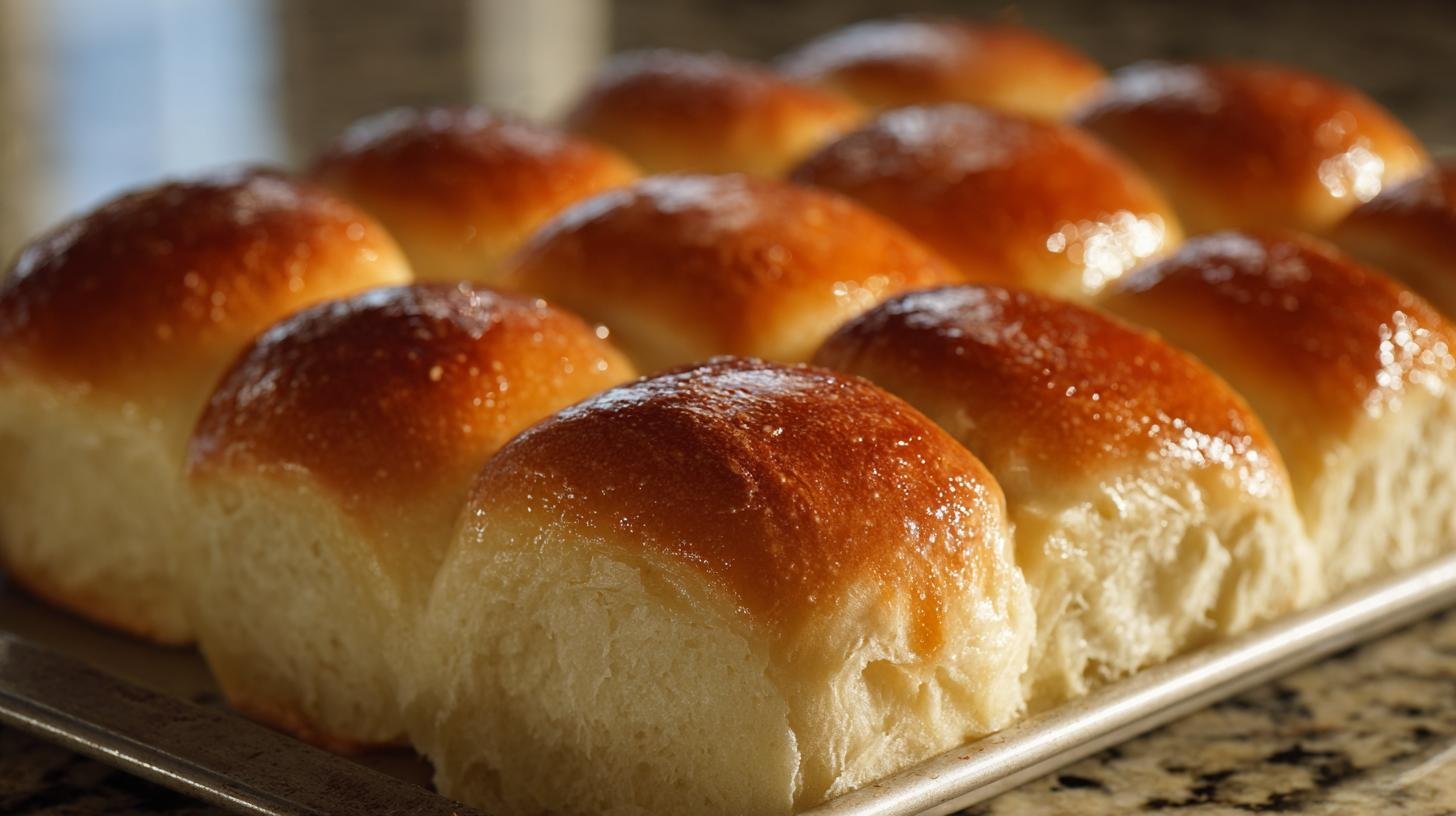 Domácí housky z droždí měkké i druhý den