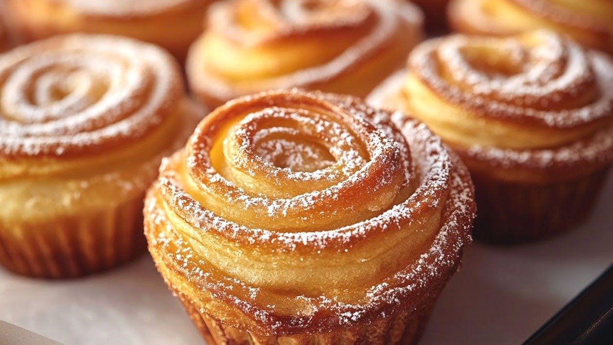 Nejlepší verze tvarohového pečiva k čaji! Citronové kornouty – svěží ozdoba na novoroční stůl.