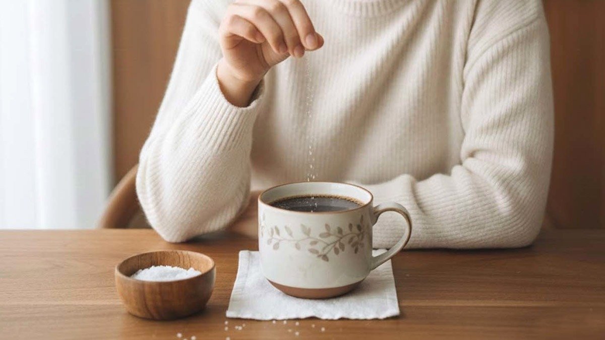 Prosím, dejte si do kávy místo cukru „toto“... Jsem z té chuti velmi překvapen