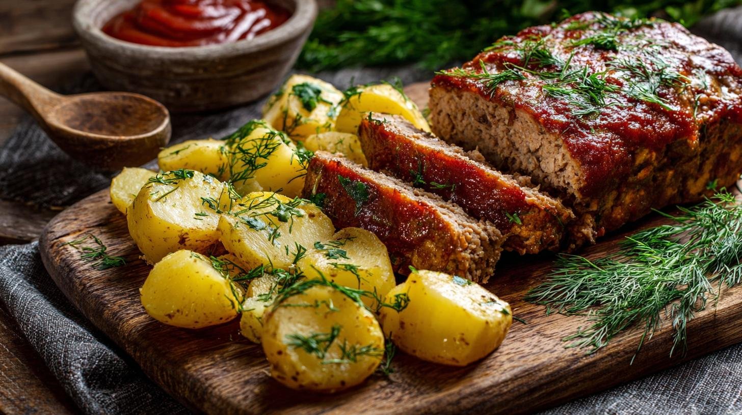 Masová sekaná s bramborami bez chyb díky jednoduchému postupu