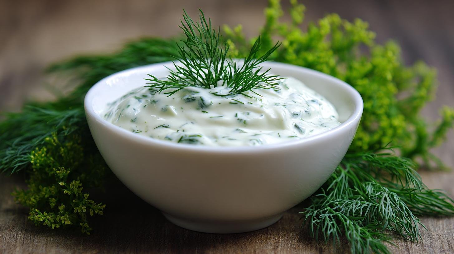 Koprová omáčka se smetanou jemná bez kyselosti. Triky, které odstraní kyselost a přidají hodnotu