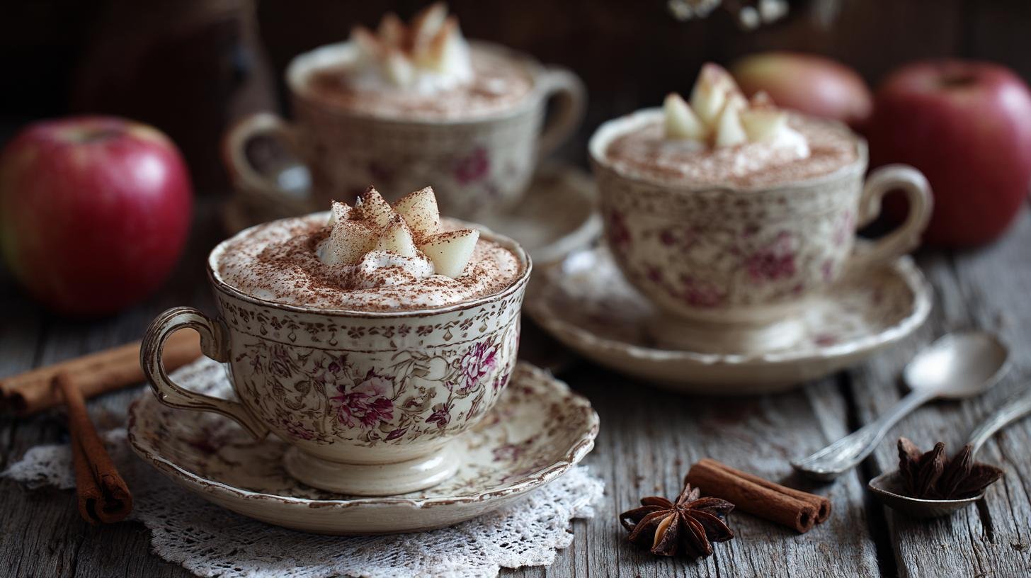 Smetanové poháry s kakaem a jablky pro jemný domácí pocit. Kdy servírovat a jak dotvořit atmosféru