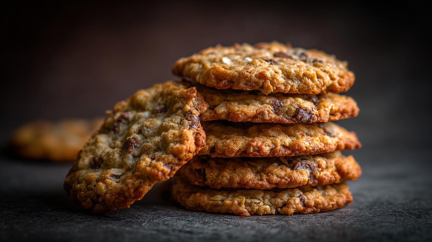 Domácí sušenky s ovesnými vločkami a čokoládou bez chyb