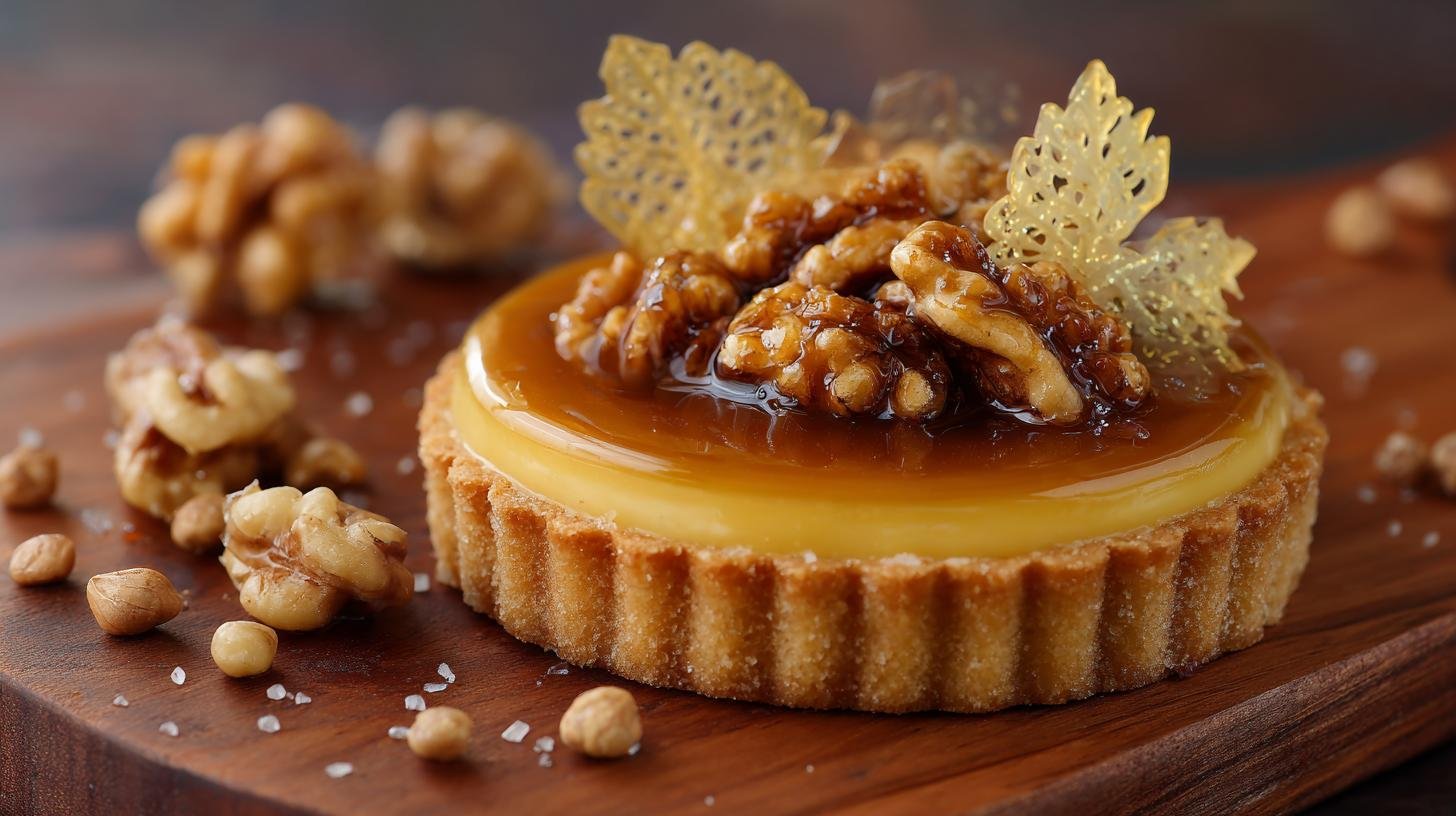 Karamelový košíček s ořechy a jemným trikem pro lepší křupavost. Proč křupavost prodlužuje zážitek