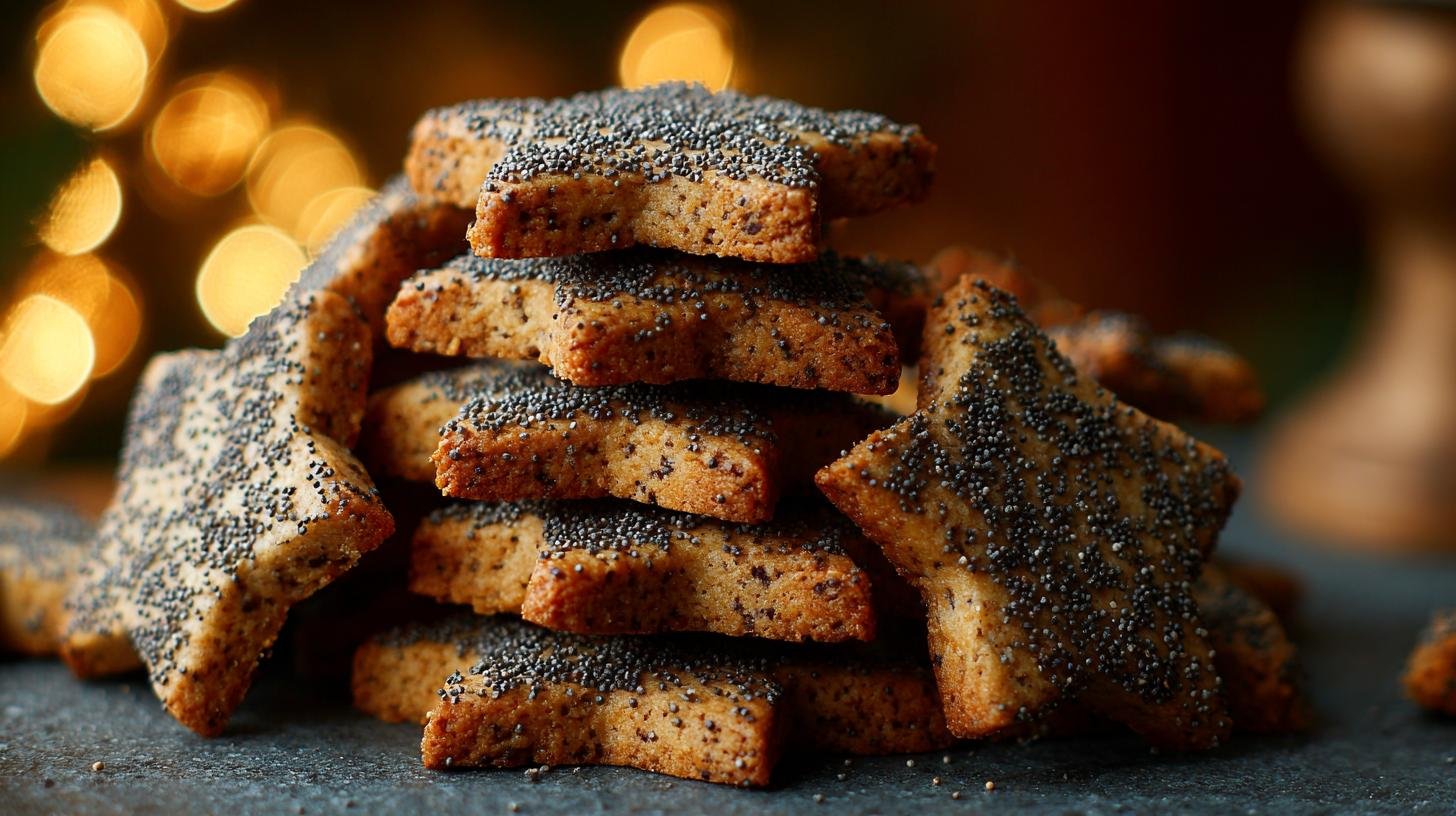 Lahodné perníčky s máslem a mákem konečně drží bez potíží. Krátké pravidla pro jistotu