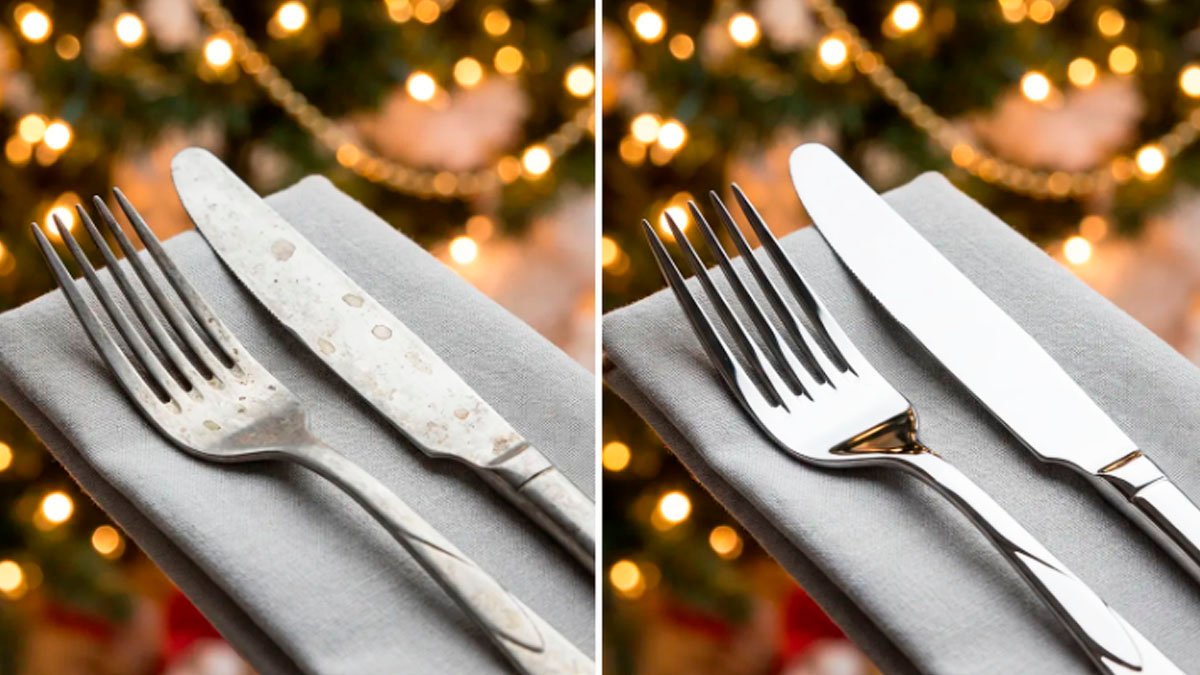 Jak znovu rozzářit příbory a udržet je dokonale čisté na silvestrovskou večeři