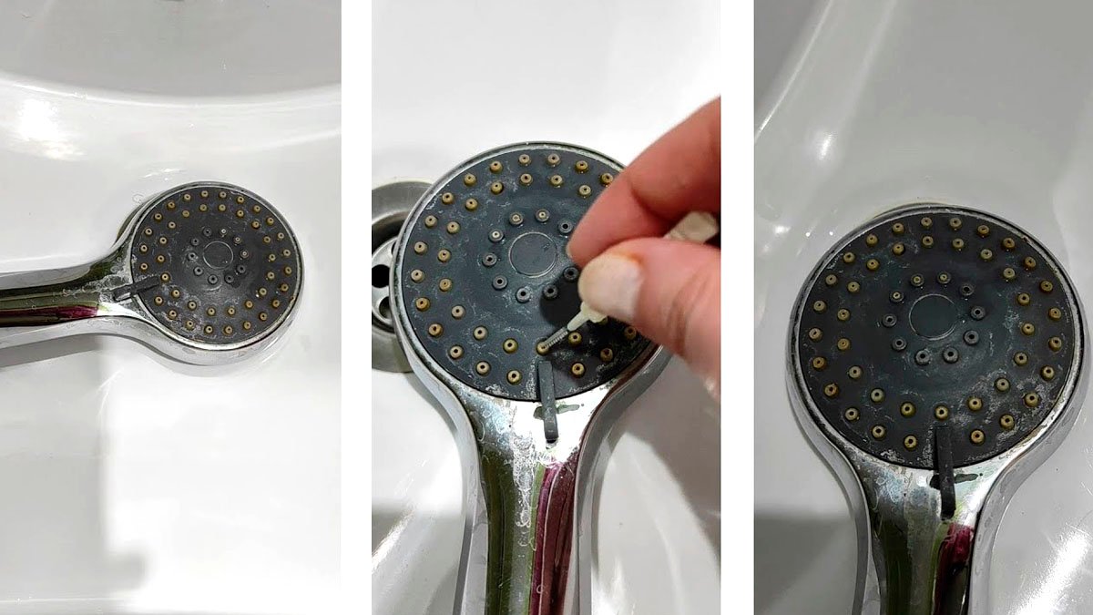 Sprchová hlavice jako nová: jednoduchá kuchyňská směs rozpustí vodní kámen lépe než drahé čističe