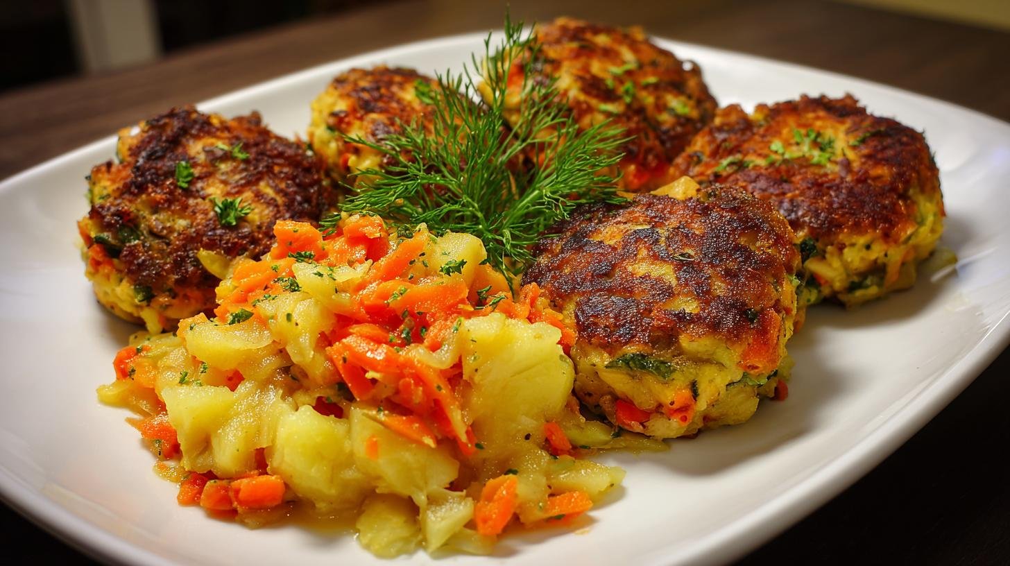 Zeleninové placičky s bramborami a mrkví jako lehká večeře. Proč po nich sáhnout právě dnes