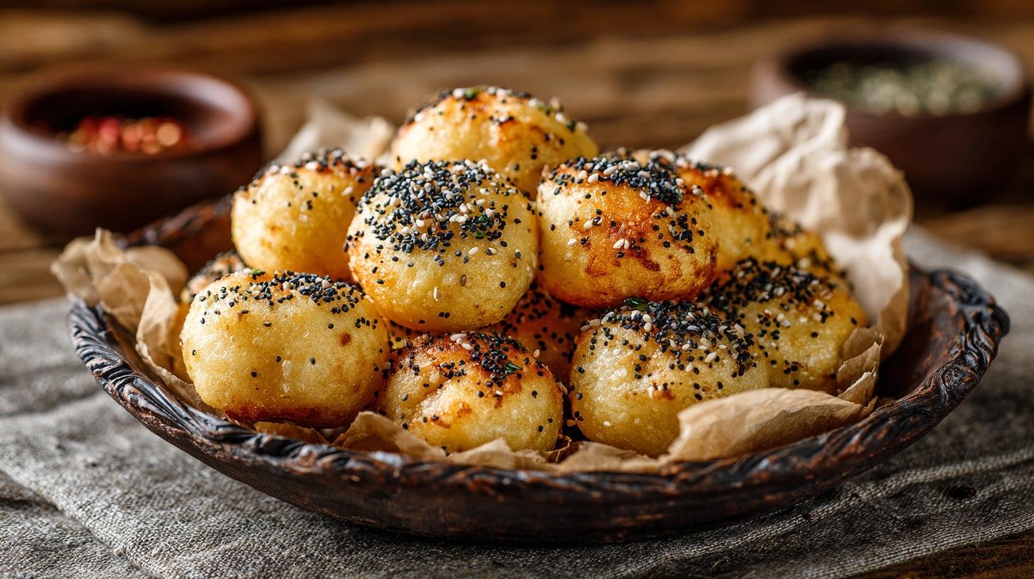 Domácí šišky z brambor s mákem měkké