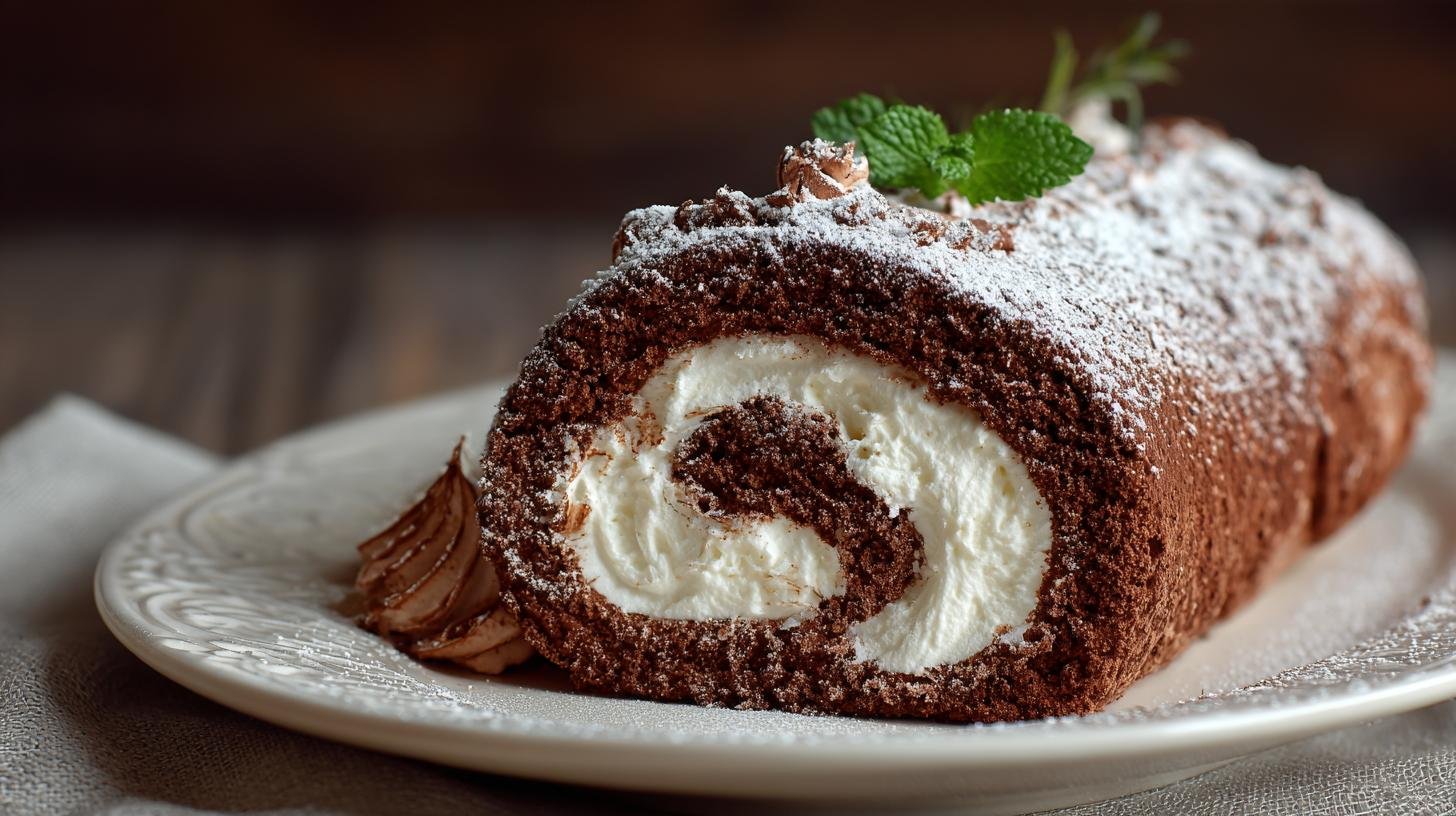 Smetanová roláda s kakaem a moukou bez prasklin. Proč se praskliny tvoří