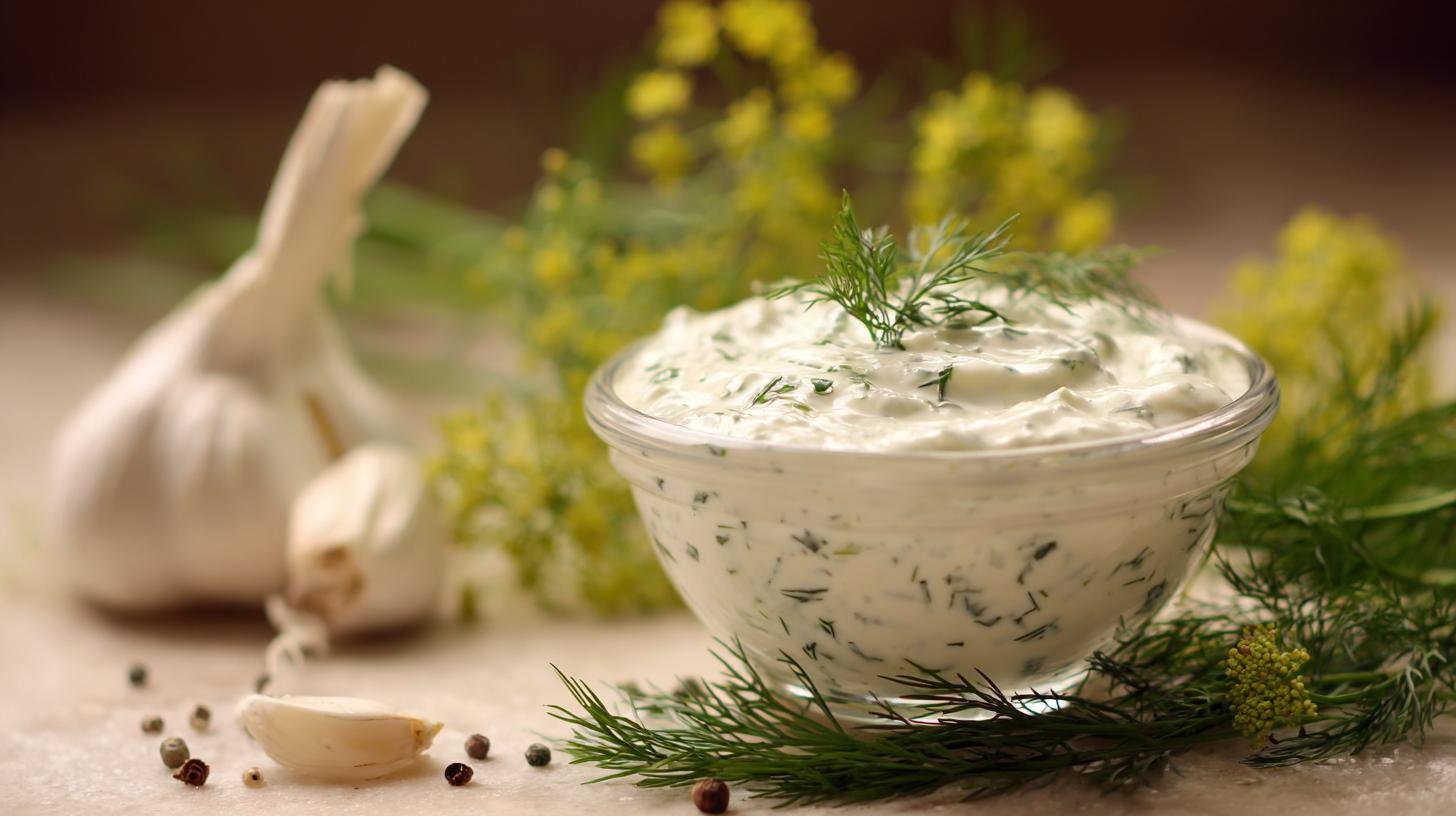 Koprová omáčka se smetanou jemná bez kyselosti