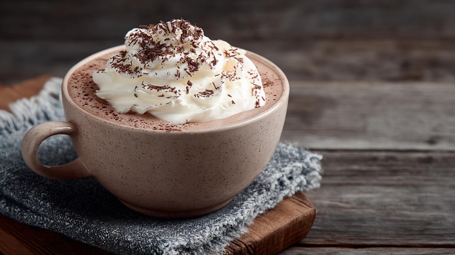 Krémový pohár se smetanou a kakaem bez vaření