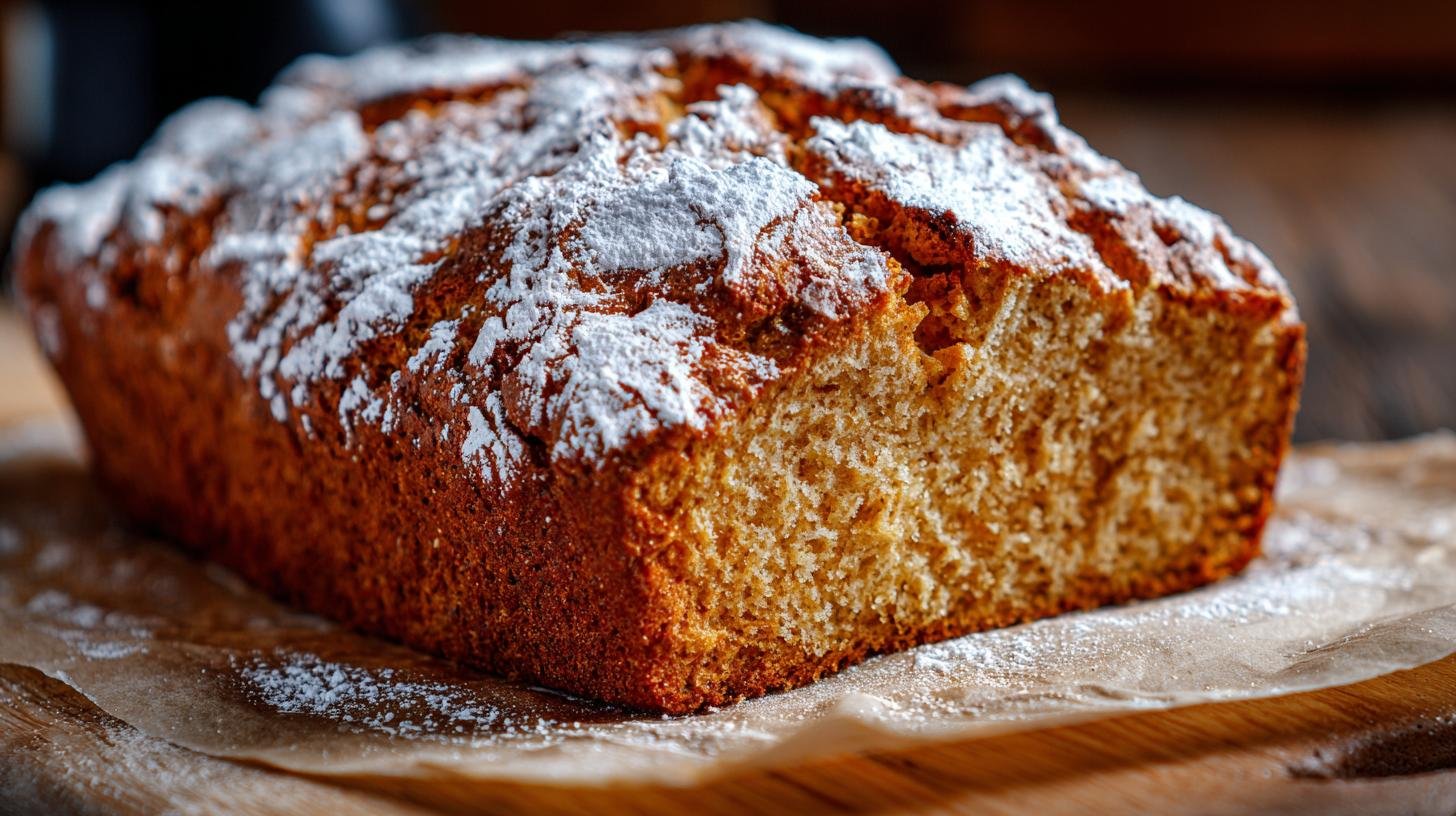 Rychlý chléb s moukou a kefírem, který vždy krásně drží