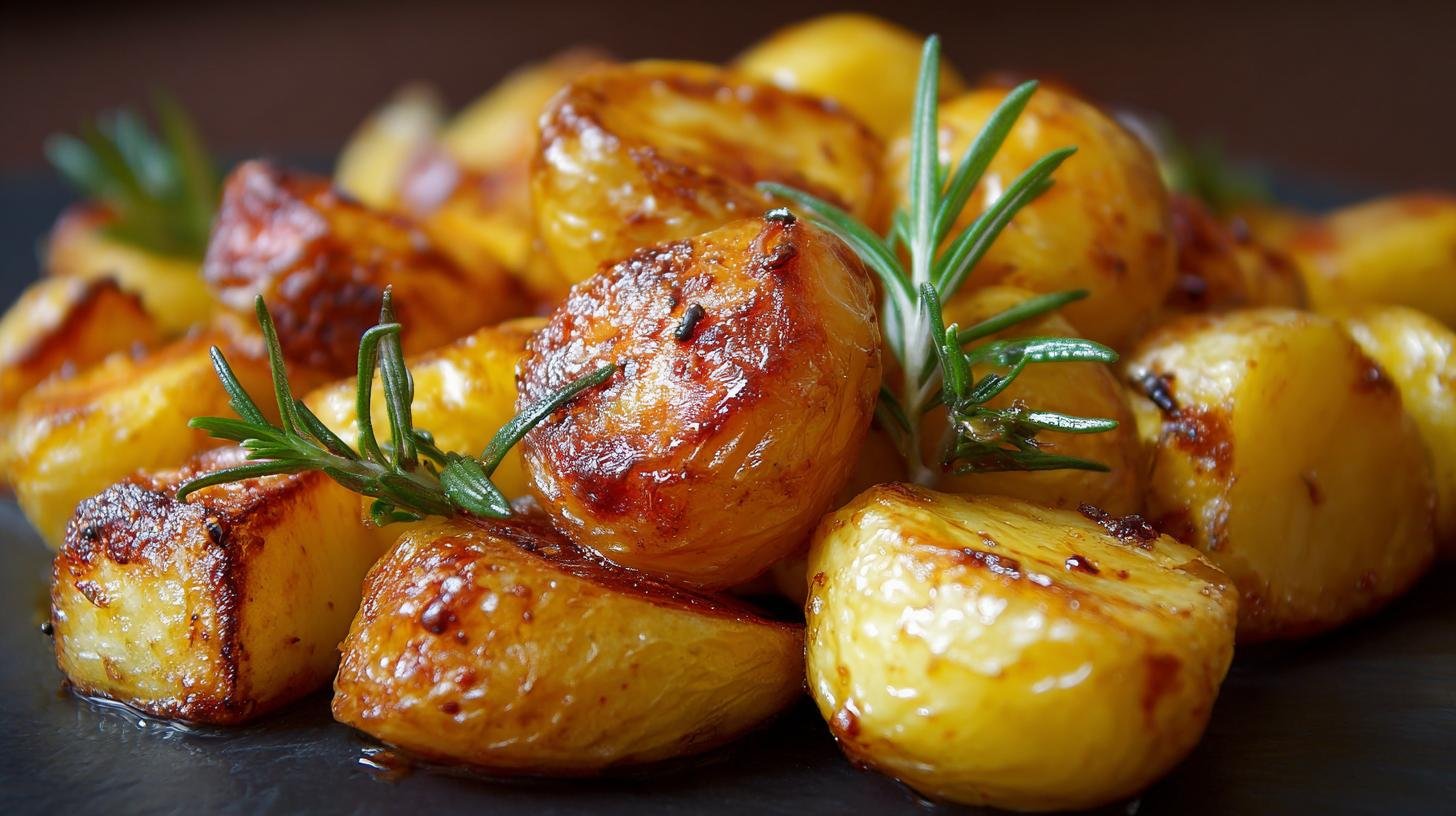 Pečené brambory s kmínem jednoduchá domácí klasika