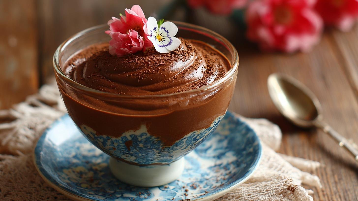 Čokoládový mousse ze smetany vzdušný snadný postup. Suroviny a drobné triky