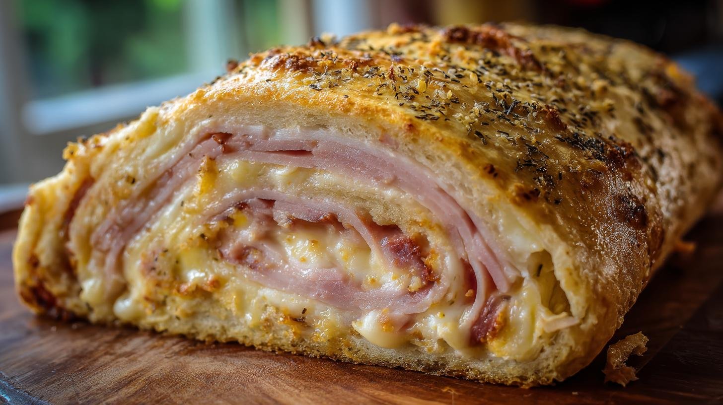 Domácí slaná roláda se šunkou a sýrem pro rychlý výsledek. Proč ji připravit právě teď
