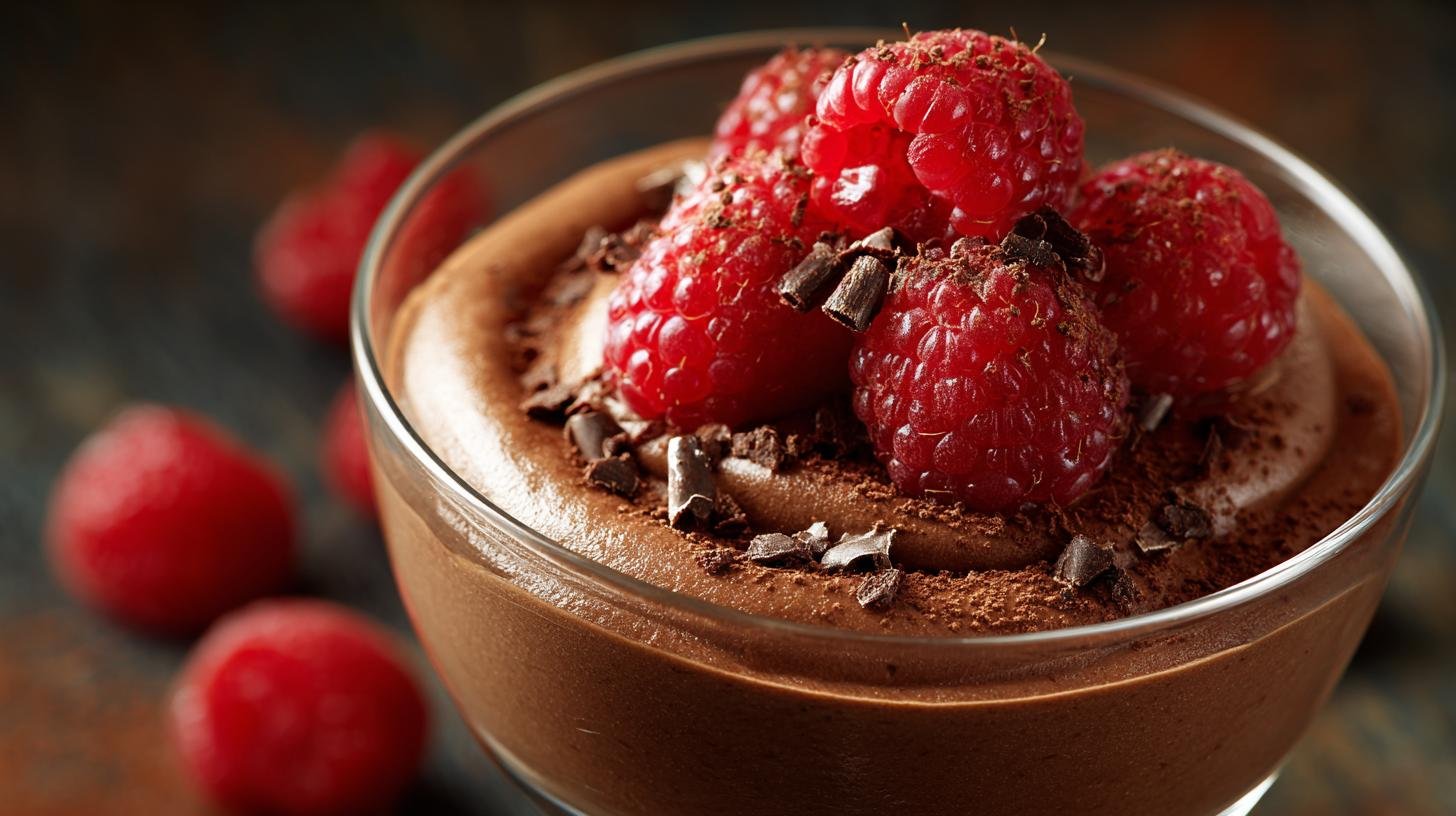 Rychlá čokoládová pěna s malinami překvapí bohatou chutí. Tajemství profesionálů Rychlá čokoládová pěna s malinami překvapí bohatou chutí. Tajemství profesionálů