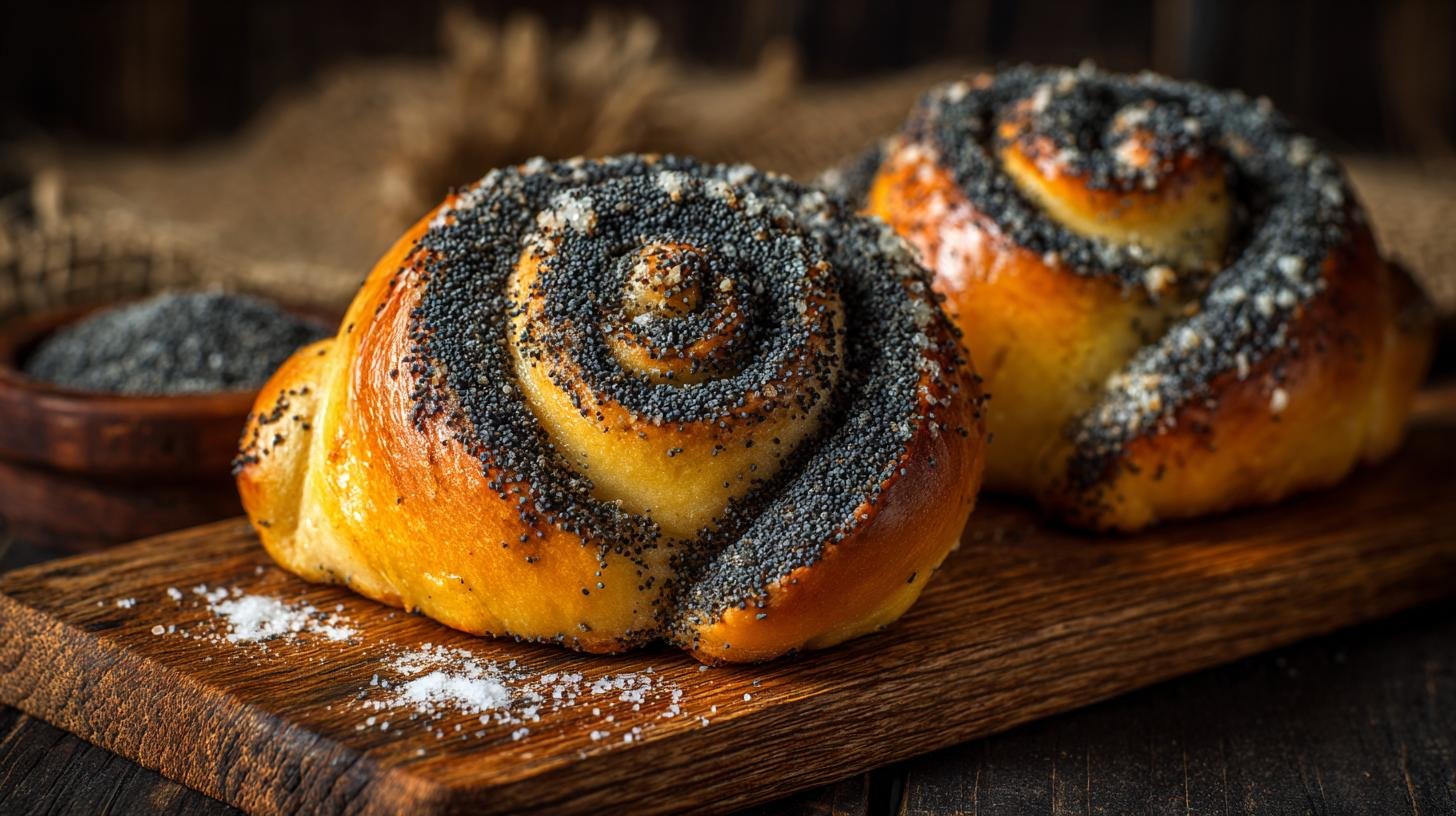 Rohlíky s mákem jednoduché pečení bez stresu