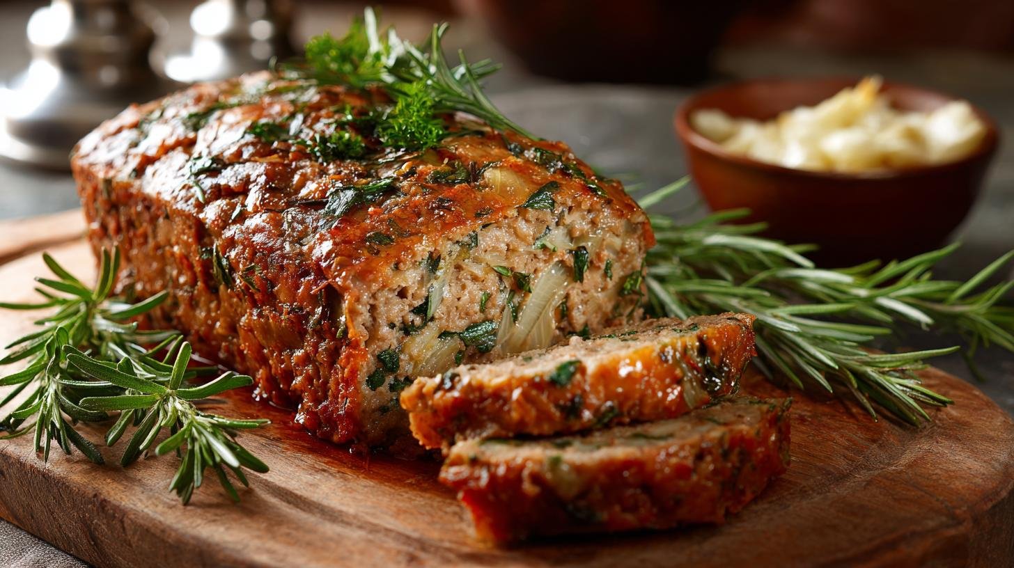 Sekaná s bylinkami a cibulí, ideální pro rodinnou večeři