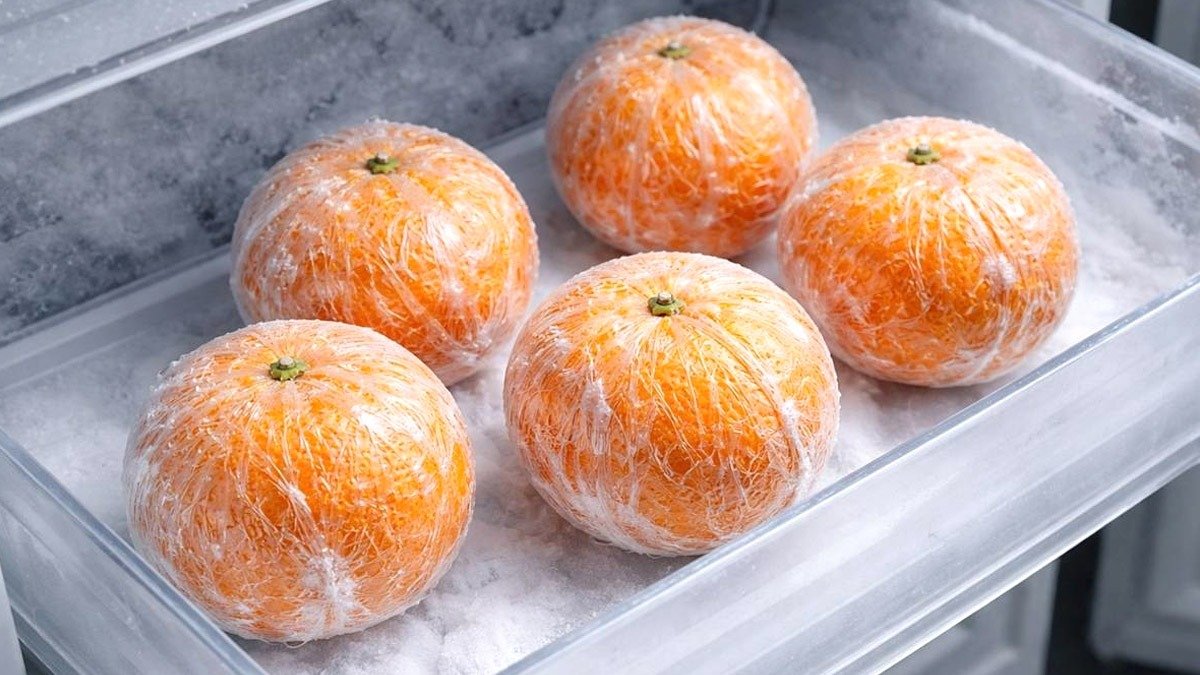 Dejte zimní mandarinky do mrazáku hned teď všichni se diví, proč se o tom dozvěděli až teď