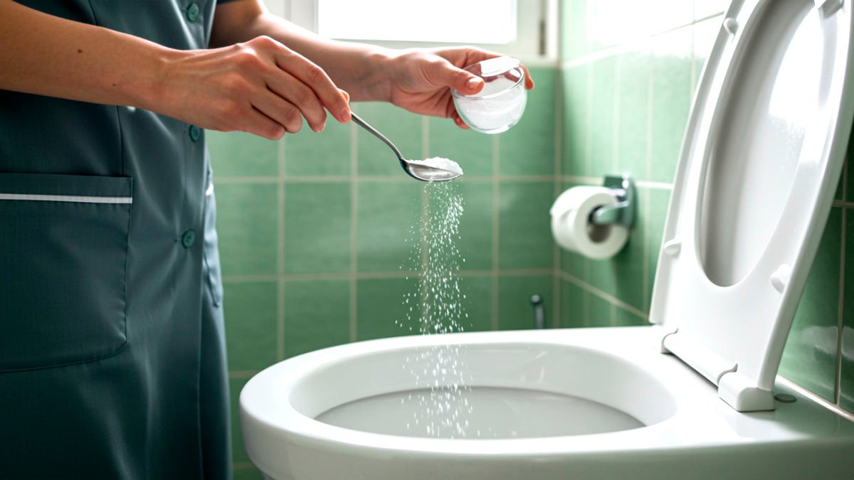 Půl sklenice – a toaleta je bělejší než sníh: nezůstaly ani stopy po plaku a močovém kameni – jiskřivá čistota