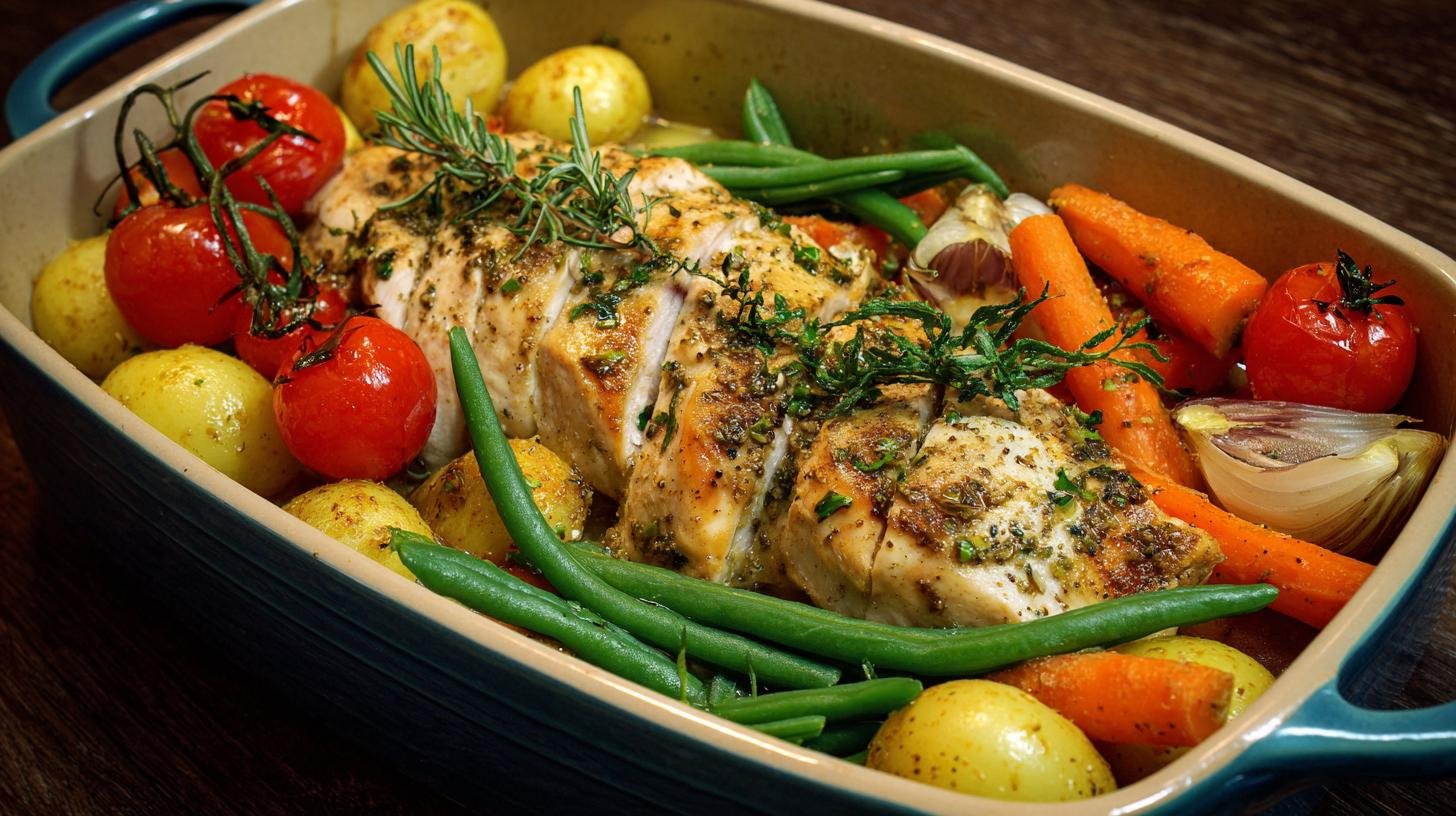 Kuřecí maso se zeleninou a rychlou úpravou pro lehkou večeři