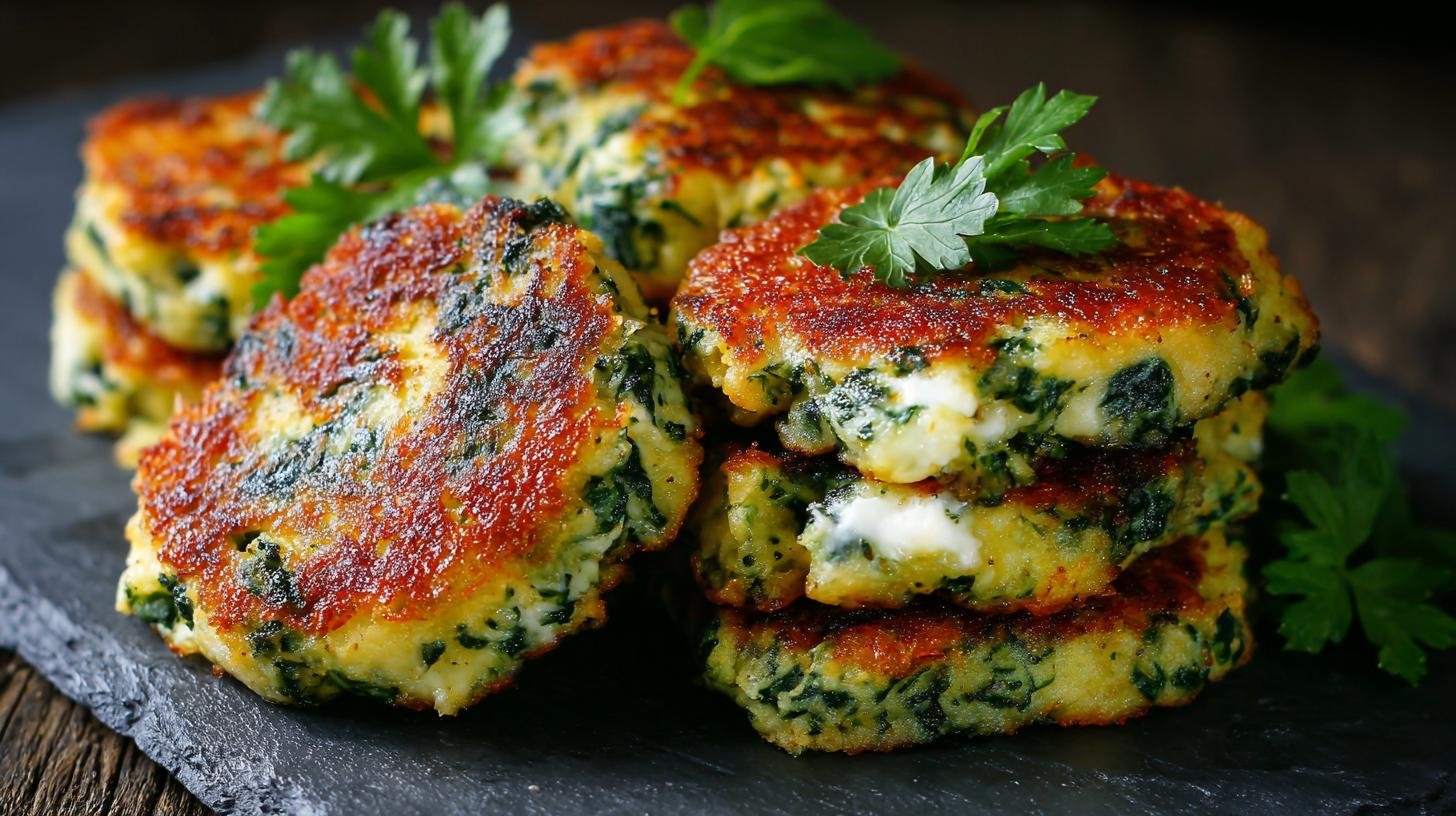 Zdravé bramborové řízečky se špenátem křupavé a bez smažení. Proč tento postup funguje