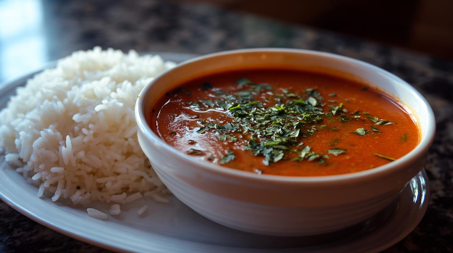 Domácí rajčatová polévka s rýží správným způsobem pro plnou chuť. Proč technika rozhoduje víc než recept