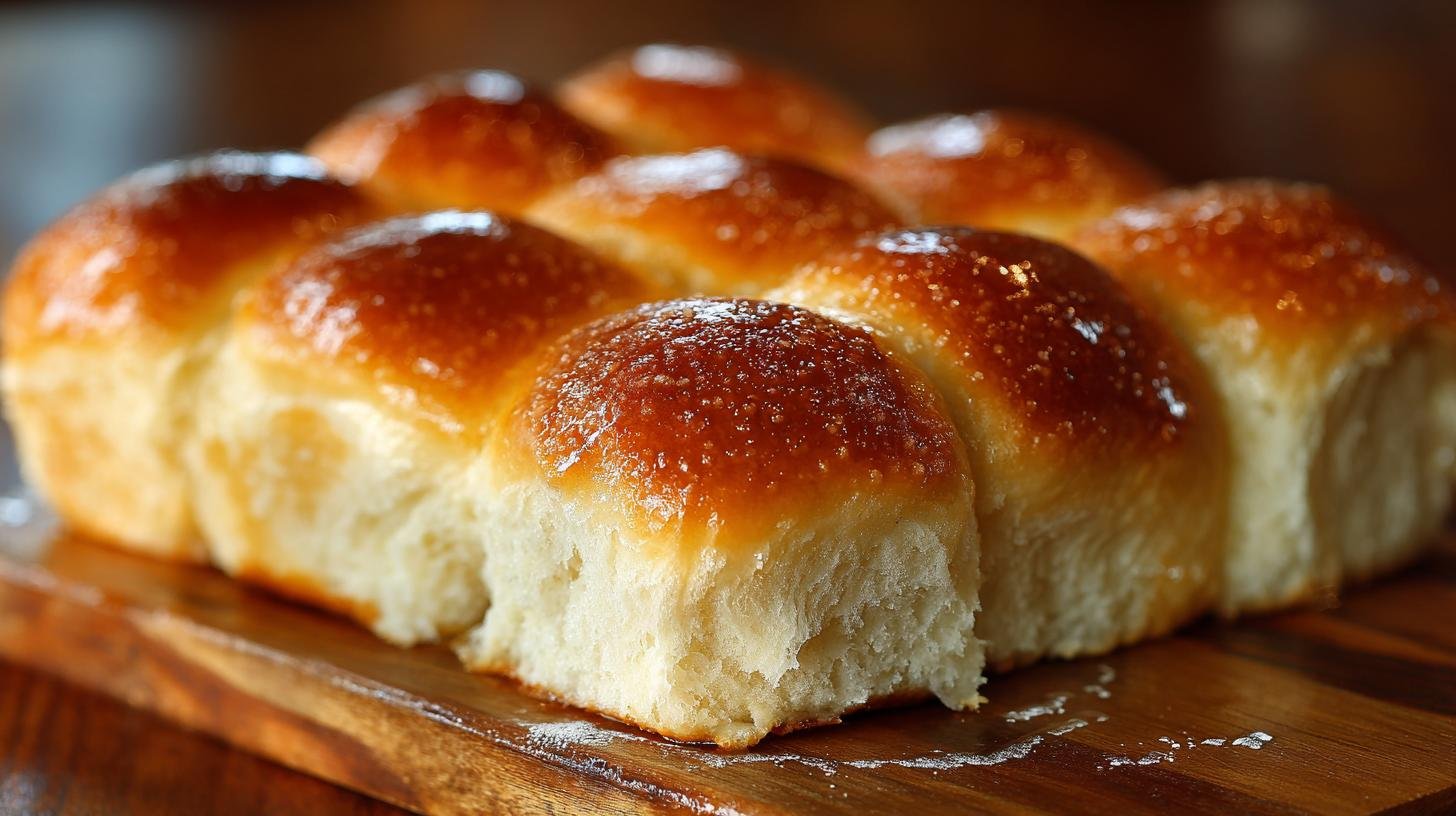 Rychlé housky s droždím a máslem šetří čas ráno