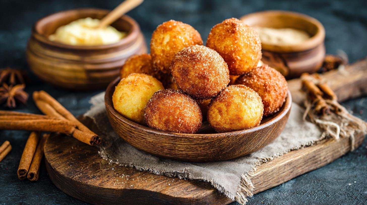 Rychlé bramborové šišky se skořicí pro teplý víkendový komfort. Krok za krokem — příprava