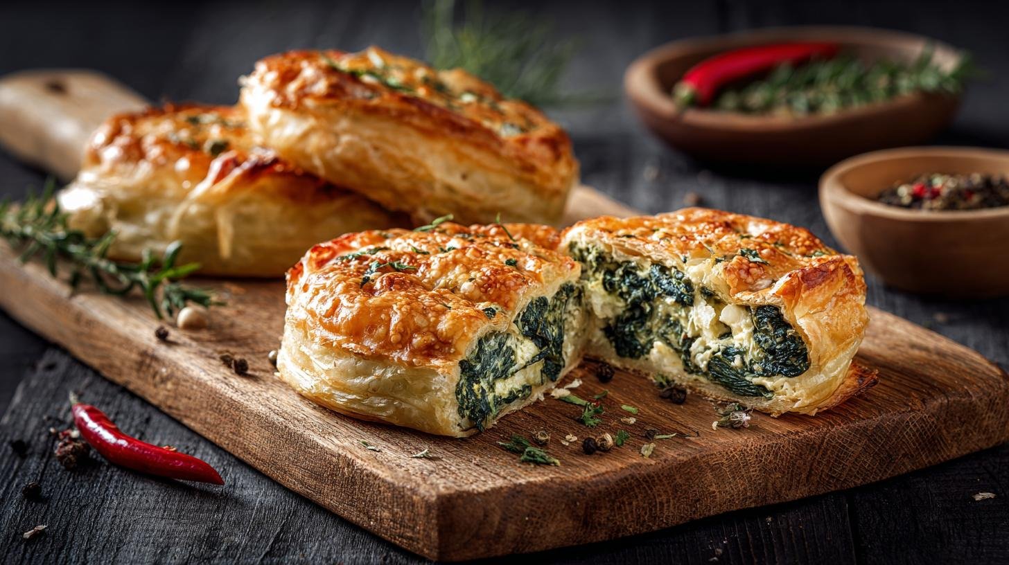 Rychlé slané koláče se špenátem a sýrem pro pohodový večer. Proč je to výborné řešení na večer