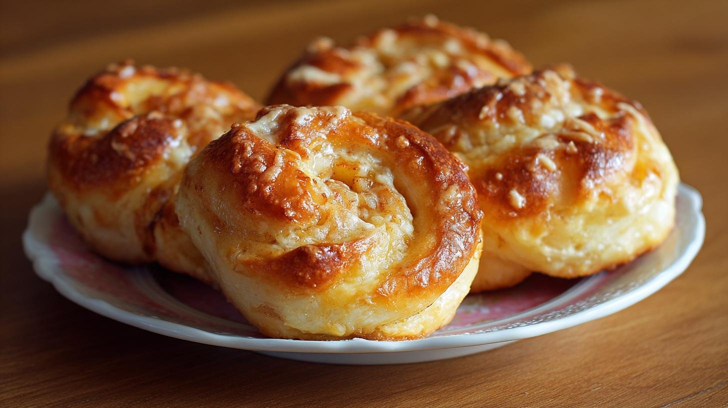 Snadné rolky s tvarohem a jablky díky jedinému triku