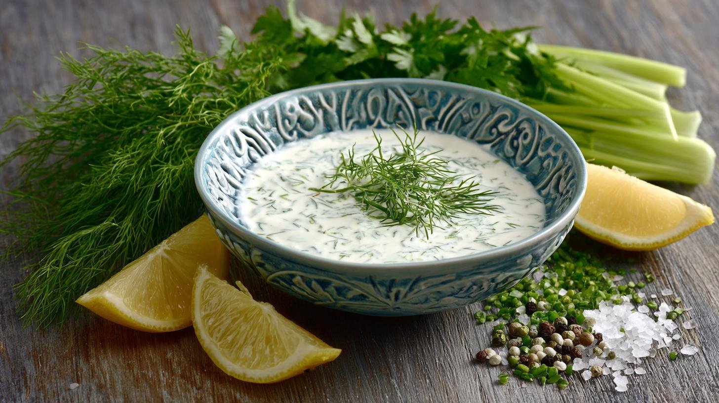 Koprová omáčka se smetanou jemná bez kyselosti. Jak servírovat a co očekávat