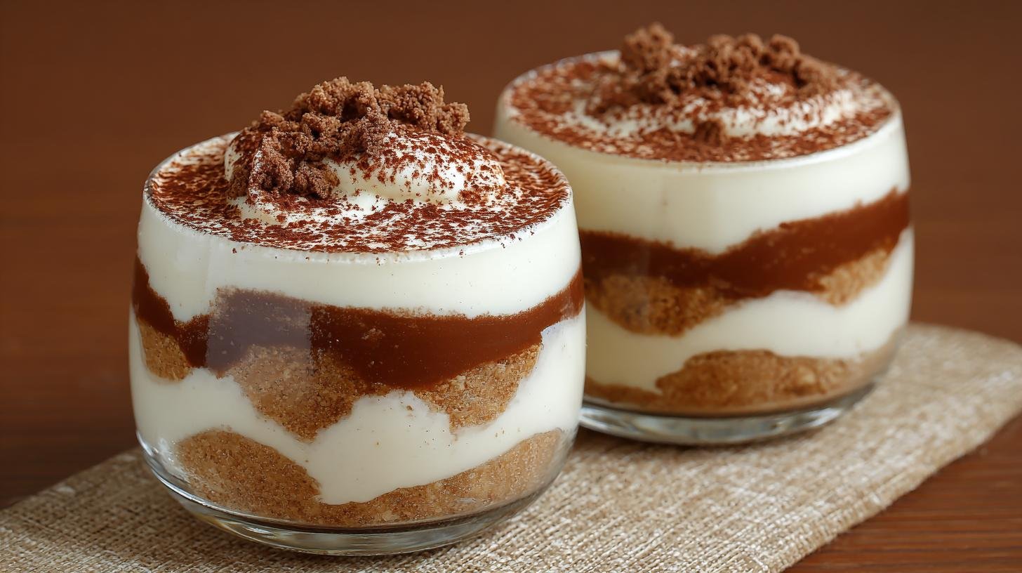 Krémový pohár se smetanou a kakaem bez vaření. Jak podávat a uchovávat