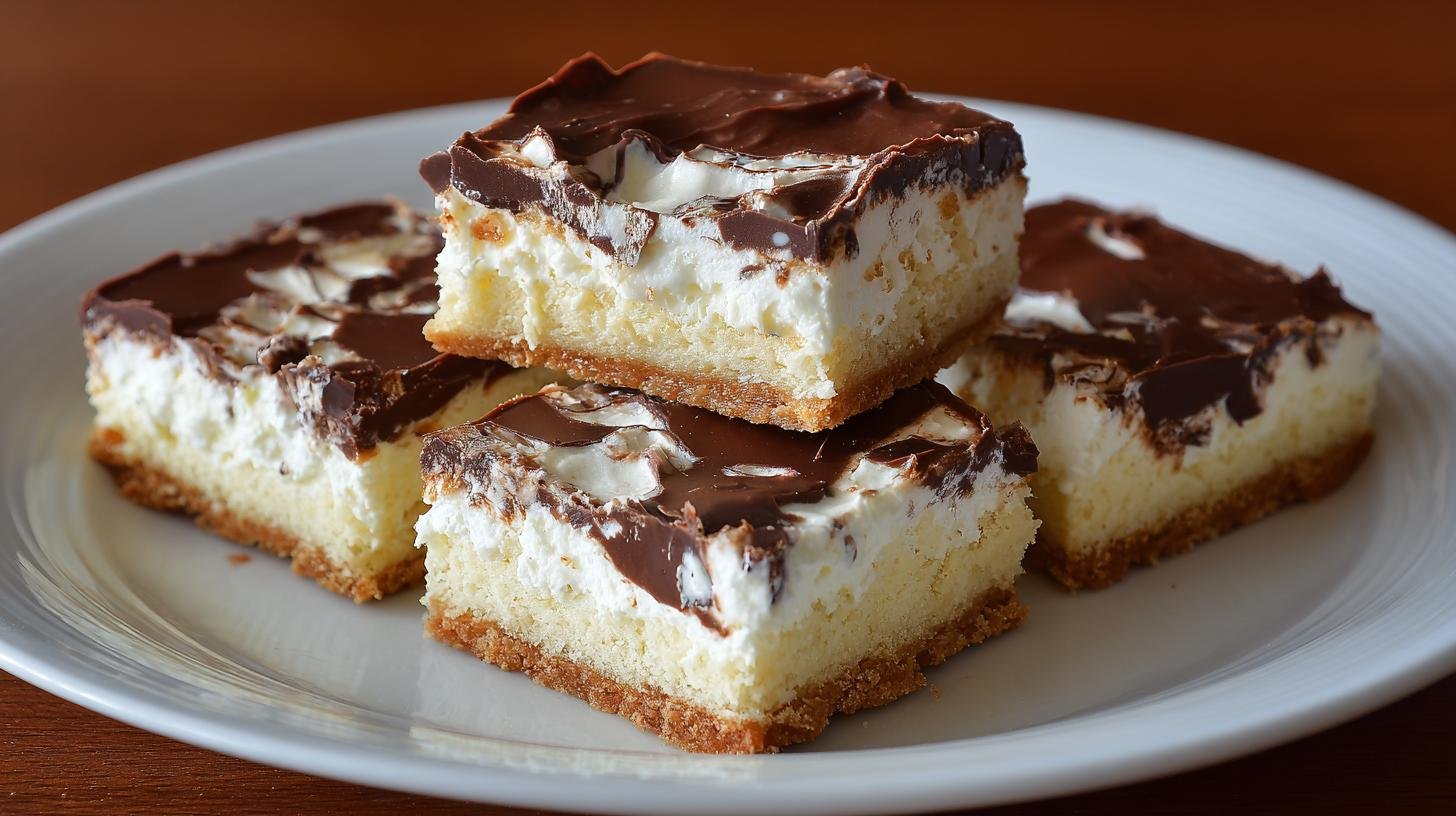 Smetanové řezy s tvarohem a čokoládou překvapivě rychlý výsledek