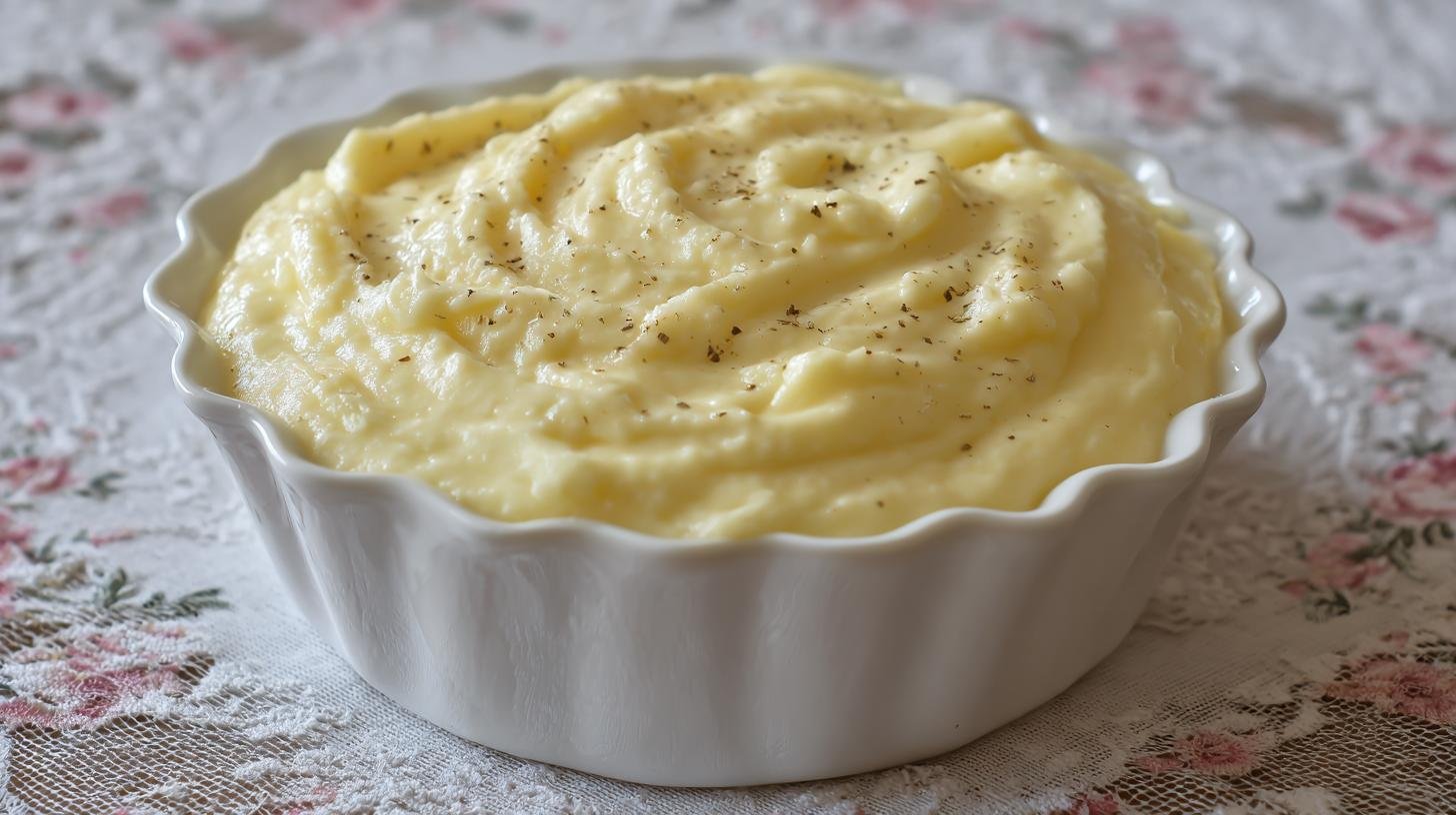 Bramborový krém se sýrem hladký bez hrudek