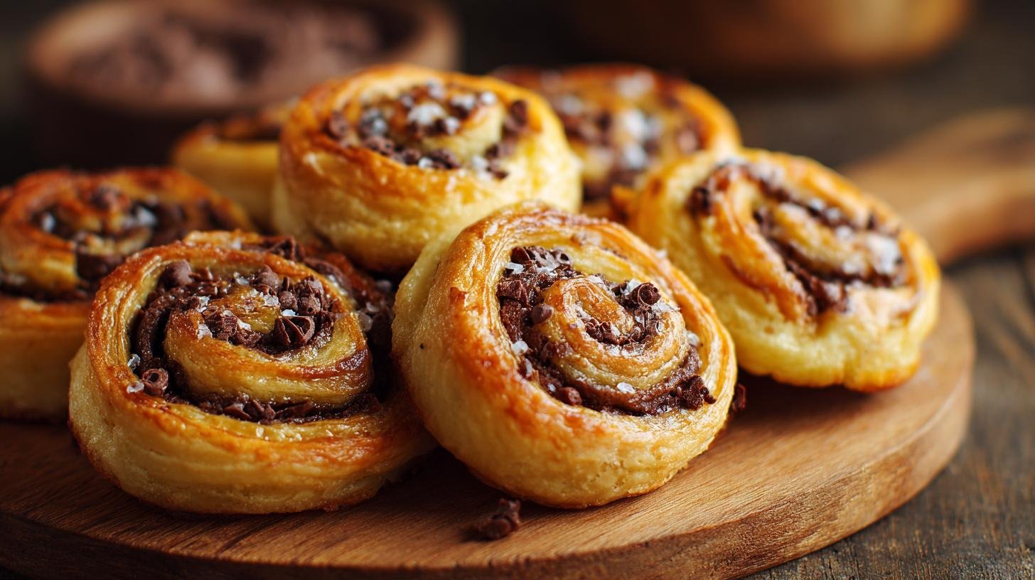 Křupavé šneky s čokoládou a máslem rychle a bez chyb