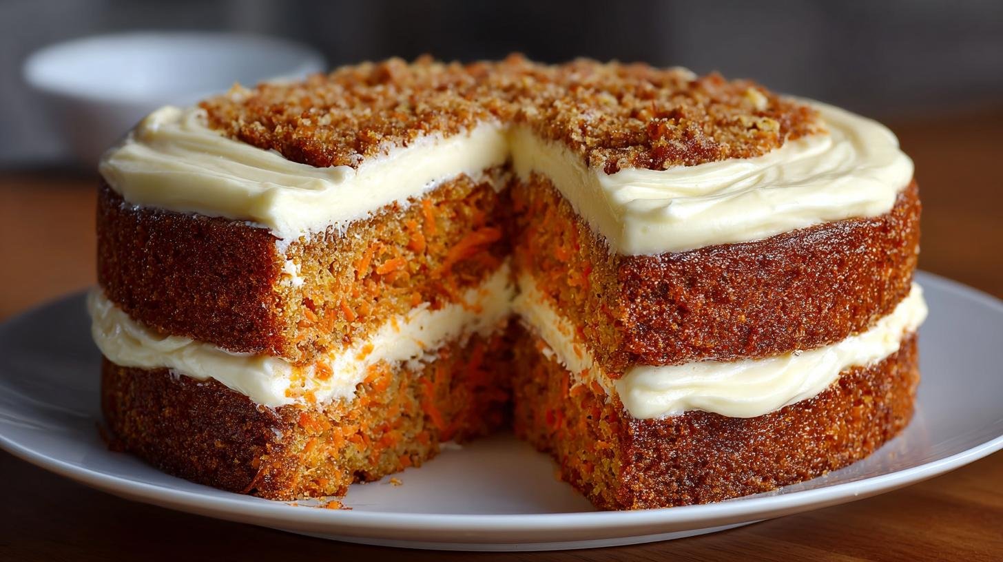 Koláč s mrkví a moukou pro vláčný výsledek bez námahy. Tajemství vláčnosti