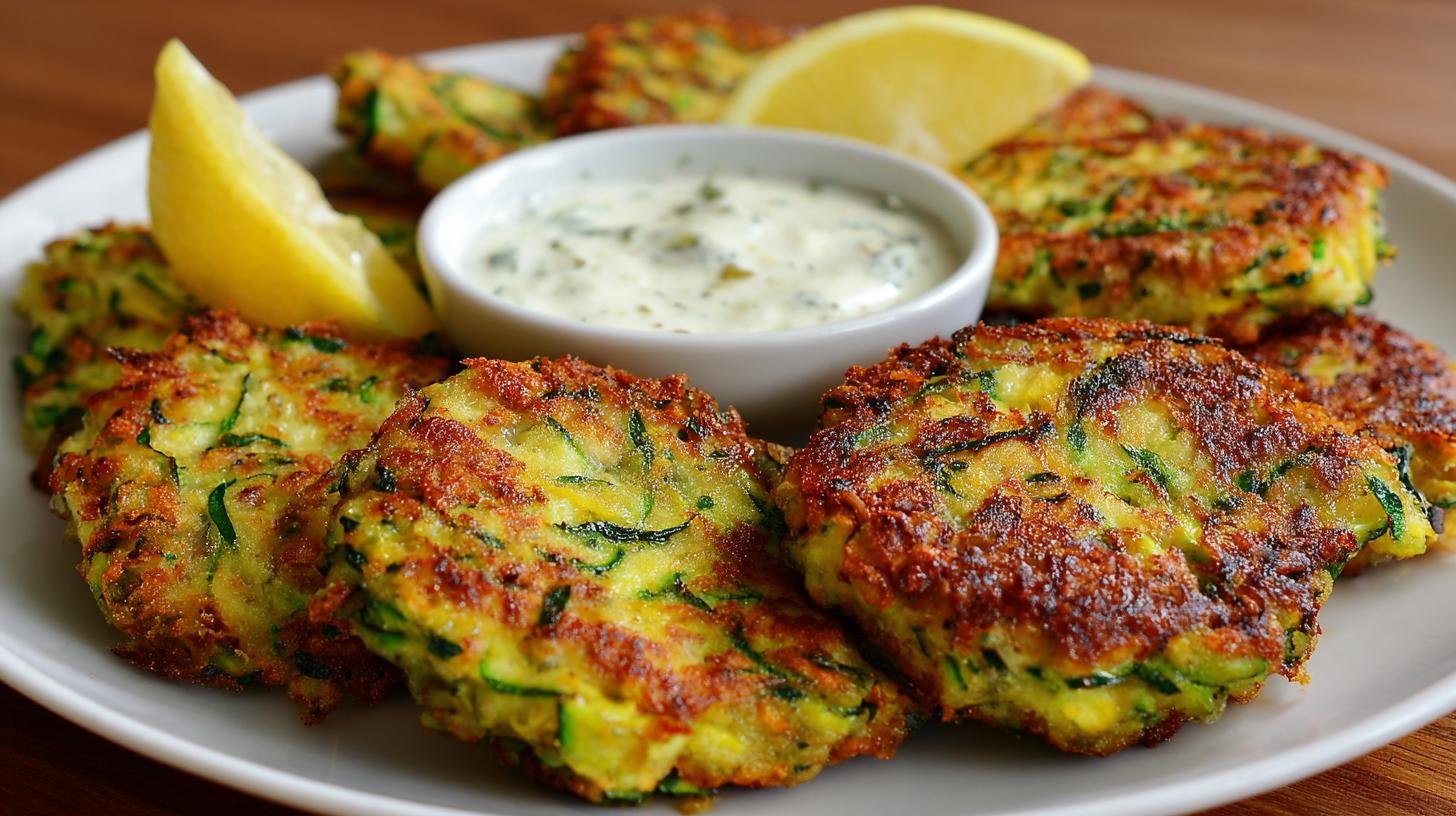 Zeleninové placičky z cukety křupavé bez smažení