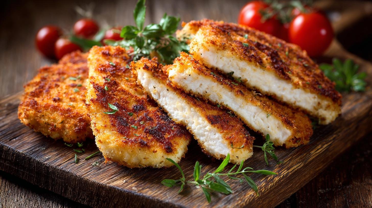 Rychlé kuřecí řízky s moukou a trikem pro šťavnatost