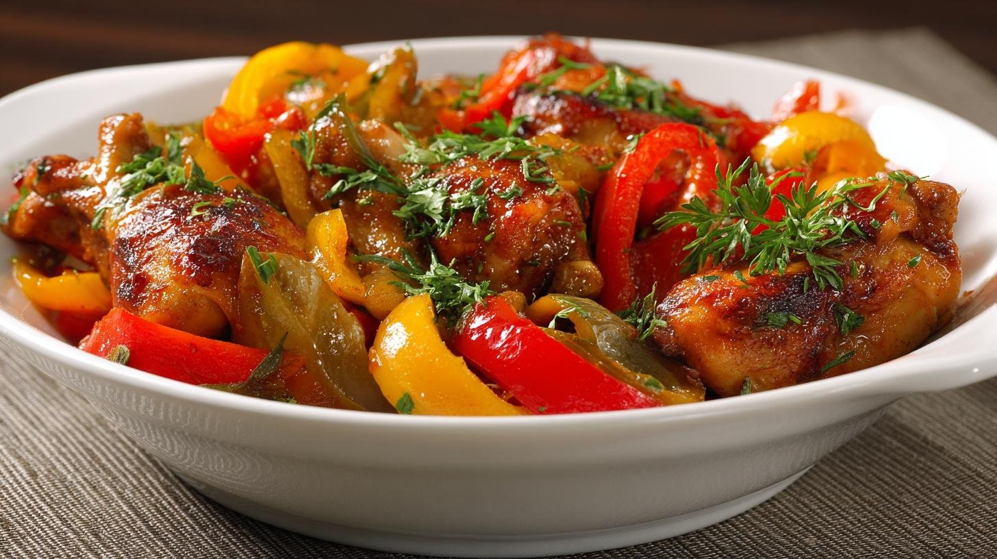 Kuřecí kousky s paprikou a zaručeně rychlým výsledkem. Postup krok za krokem