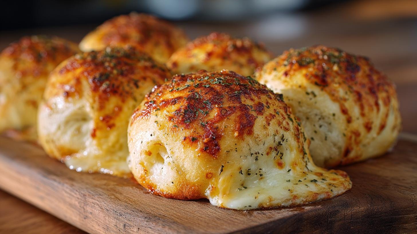 Jednoduché plněné rohlíky se sýrem ušetří čas při večeři