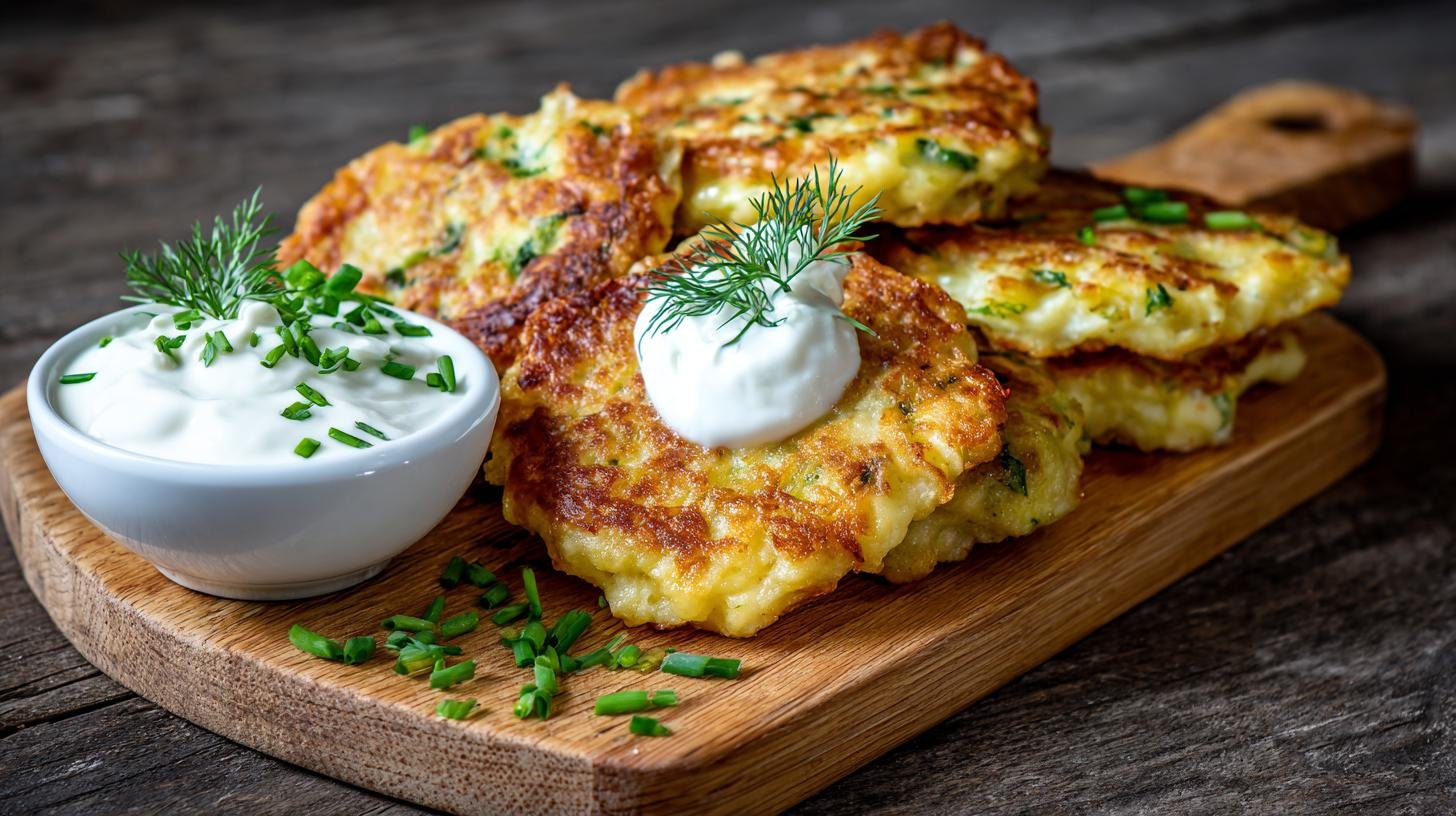 Bramborové placky s tvarohem a bylinkami, domácí chuť. Praktické tipy pro domácí kuchyni Bramborové placky s tvarohem a bylinkami, domácí chuť. Praktické tipy pro domácí kuchyni