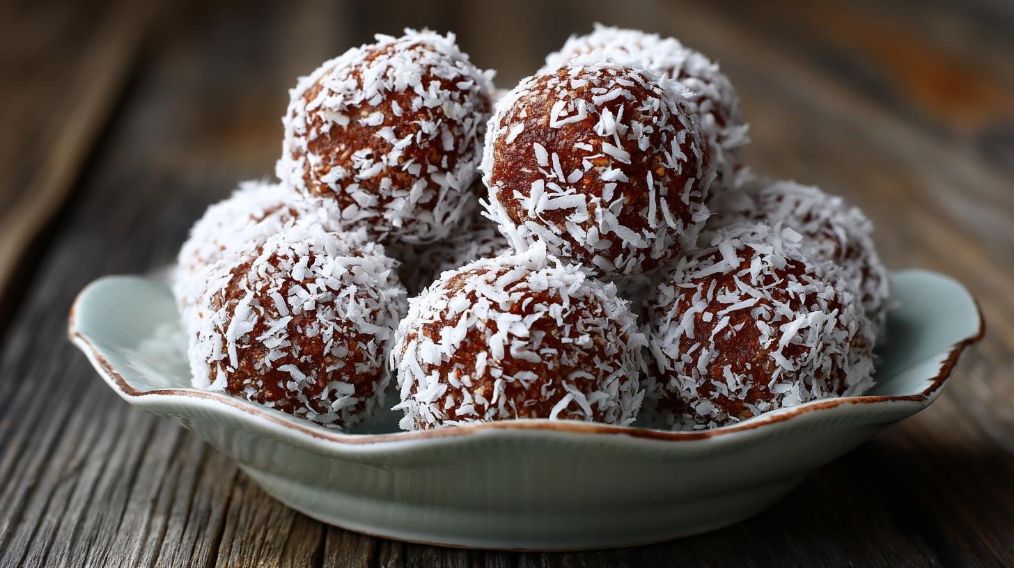 Kokosové kuličky s kakaem jako snadná sladká úspora času
