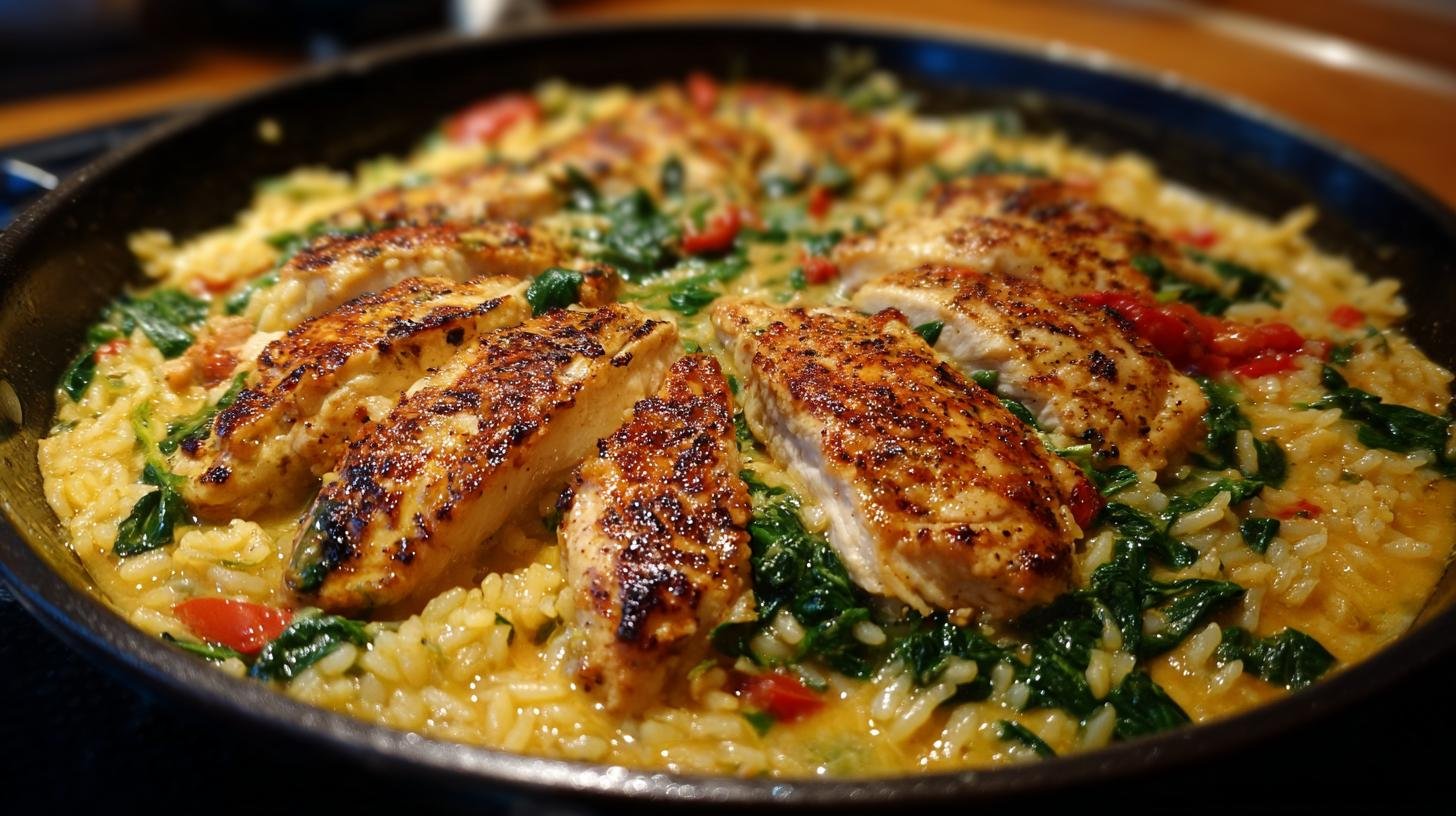 Kuřecí maso s rýží a špenátem jako snadné řešení večeře. Proč to funguje