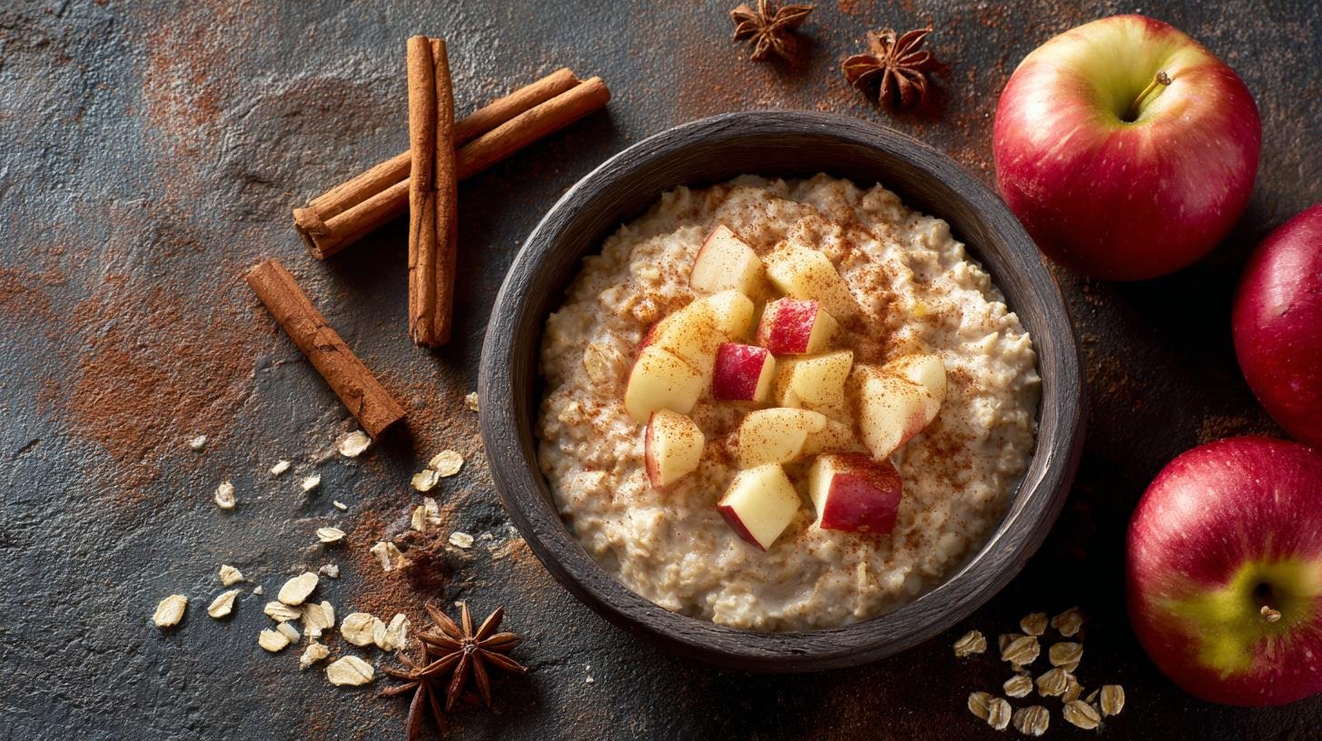 Ovesná kaše s vločkami a jablky ideální rychlé řešení. Proč dát přednost této snídani