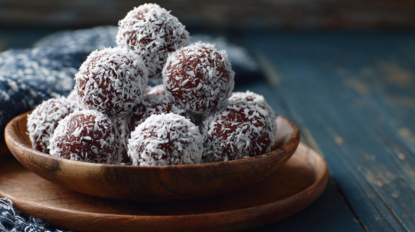 Kokosové kuličky s kakaem jako snadná sladká úspora času. Tipy na skladování a variace