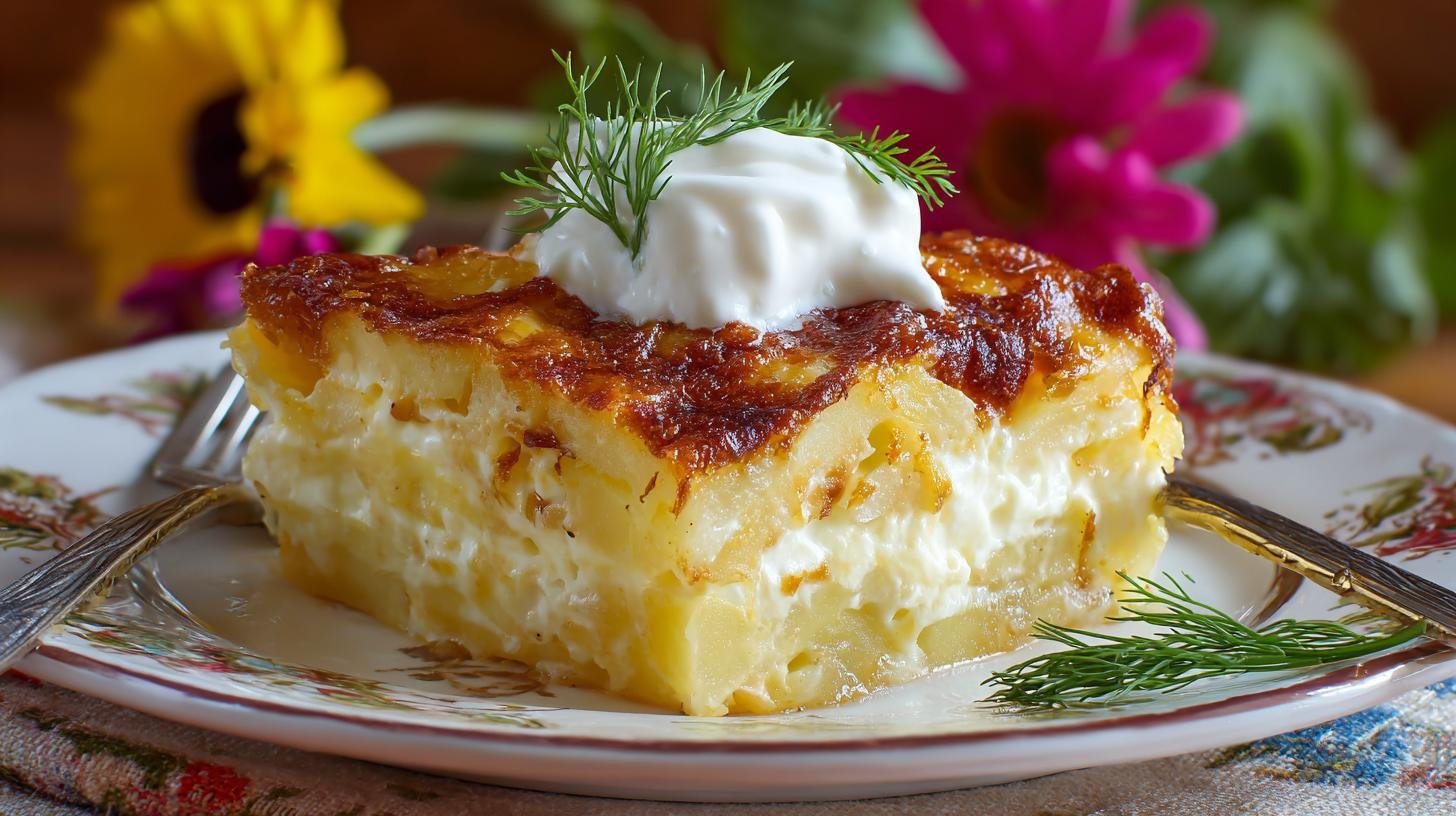 Bramborový nákyp se smetanou jako snadnější domácí verze