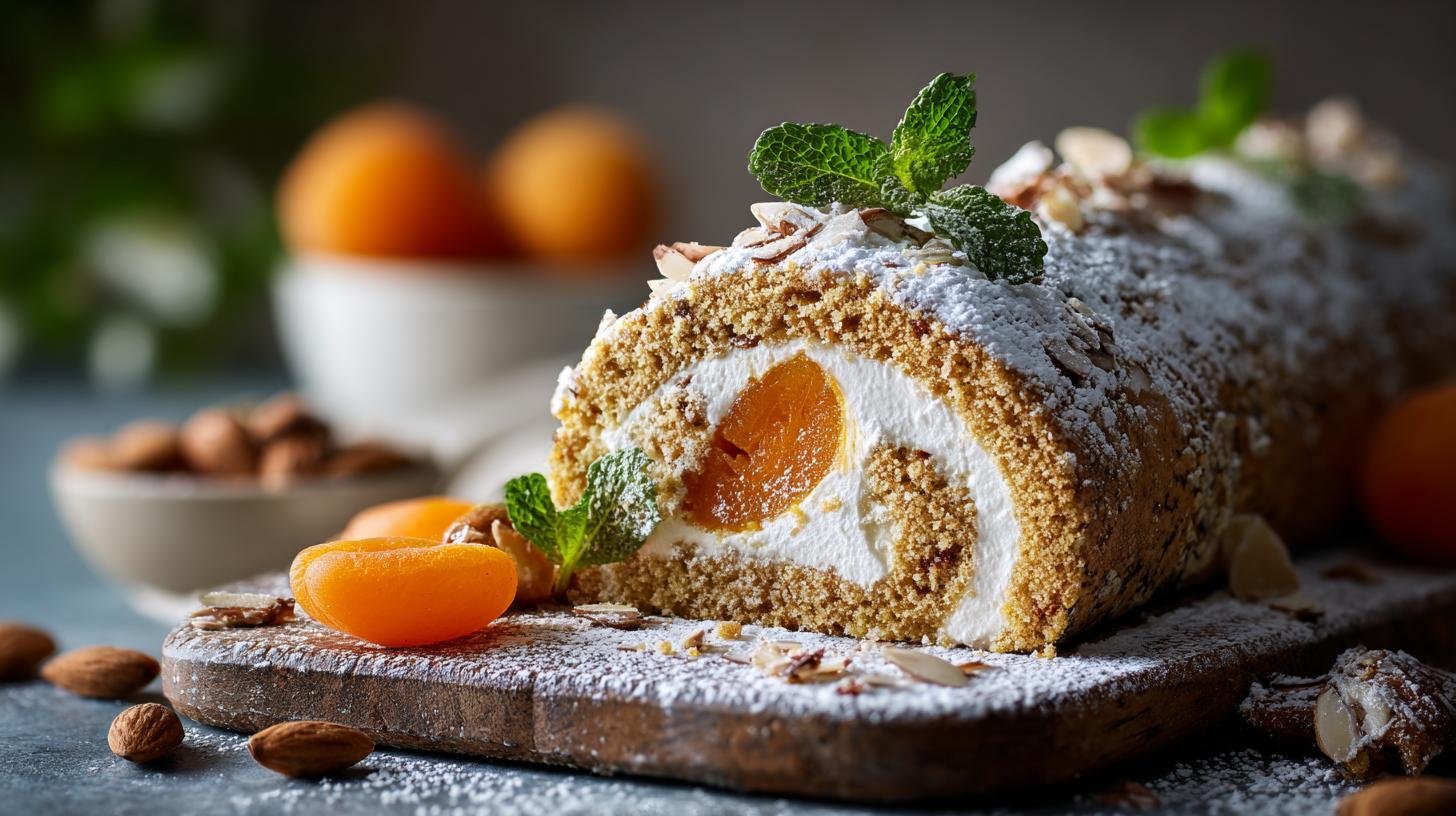 Pudingová roláda s meruňkami a spolehlivou cestou k jisté chuti